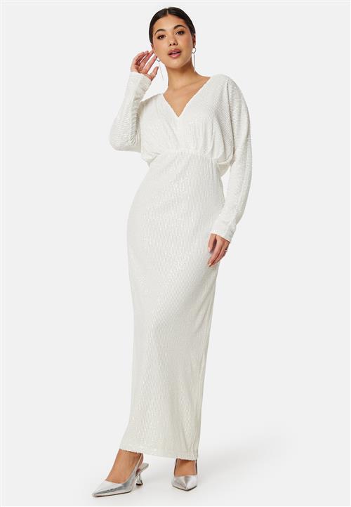 VILA Vimaia V-Neck L/S Maxi Dress