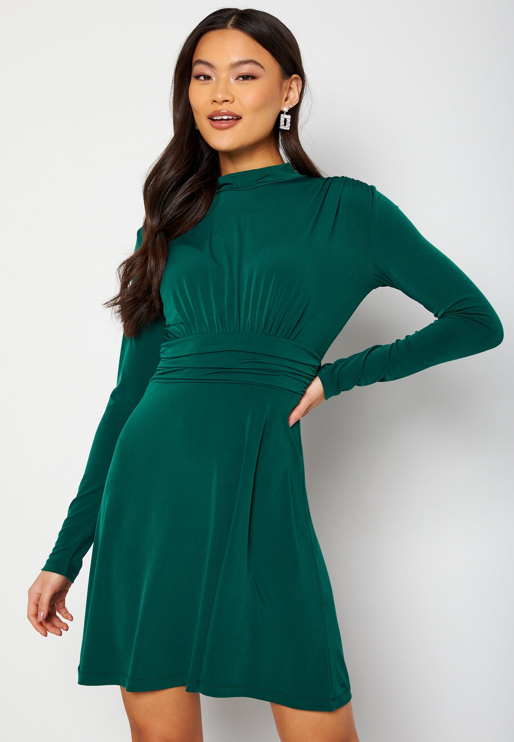 BUBBLEROOM Norah Jersey Skater Dress