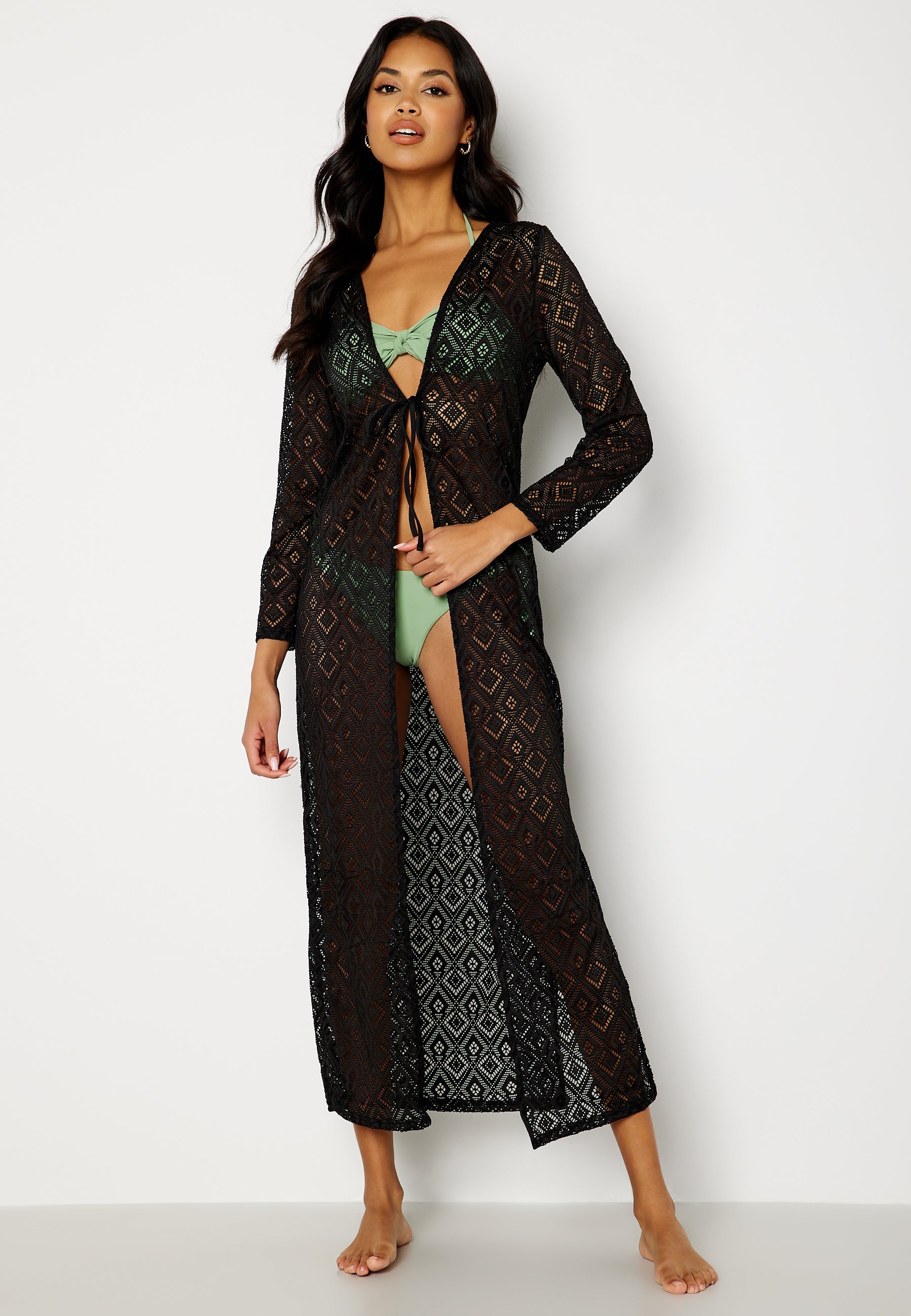 Pieces Vita 7/8 Lace Ankle Kimono