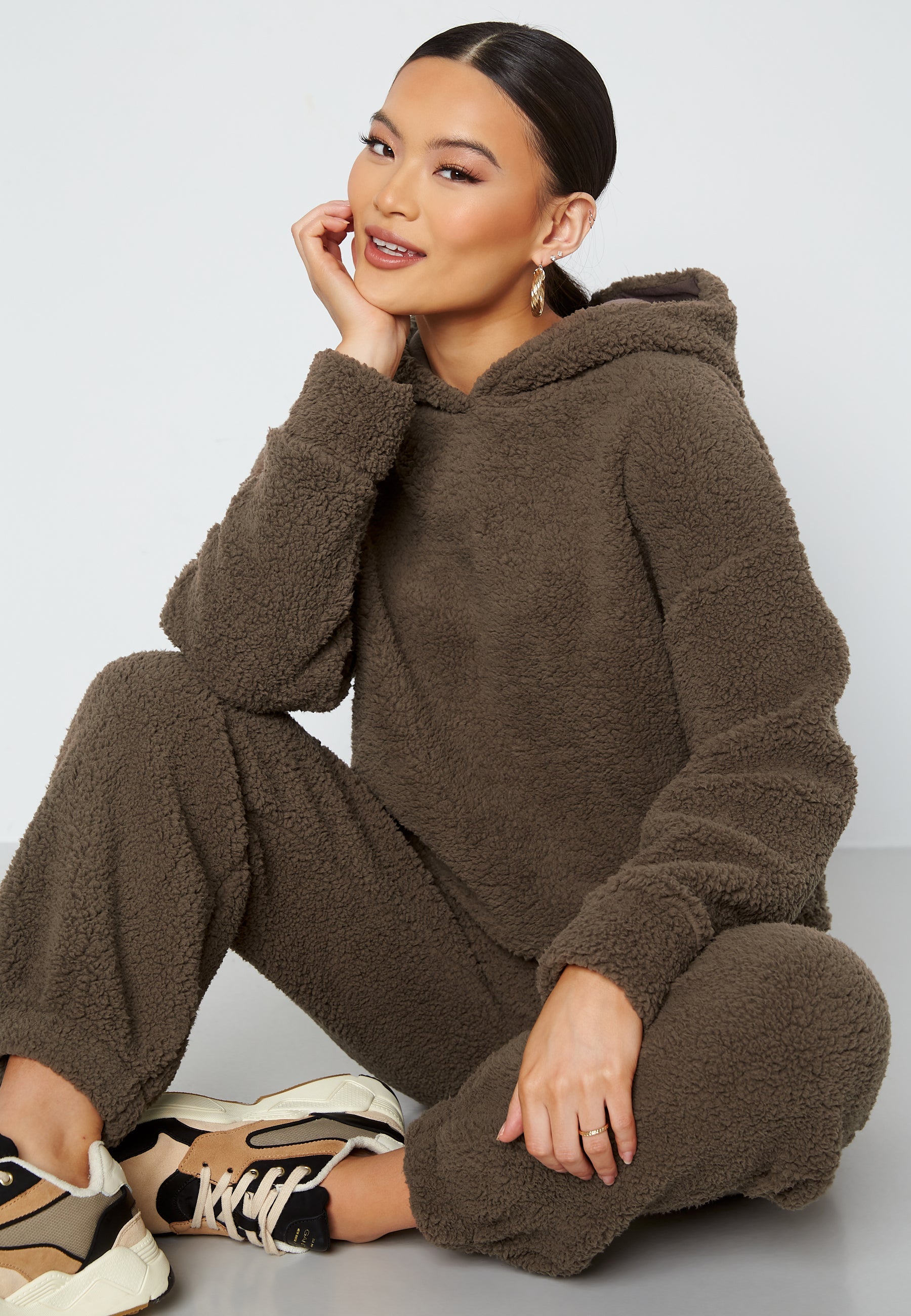 ONLY Robyn L/S Teddy Hood