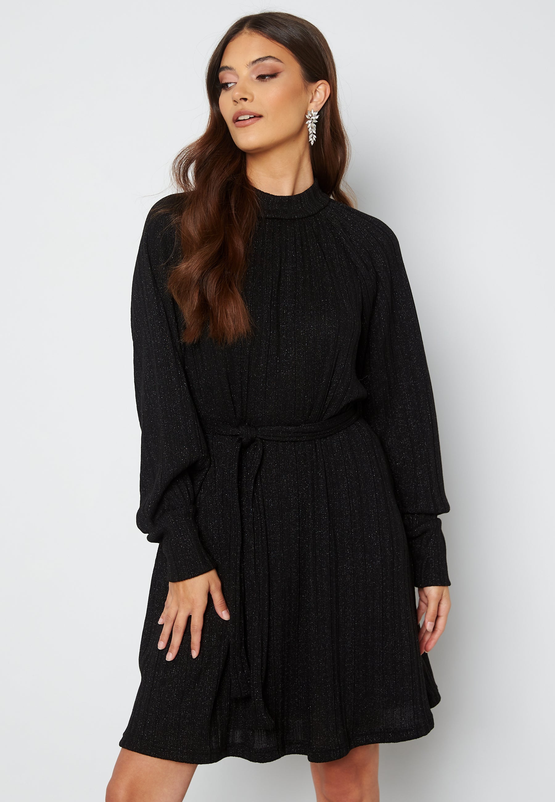 Pieces Dalilah LS Belt Dress