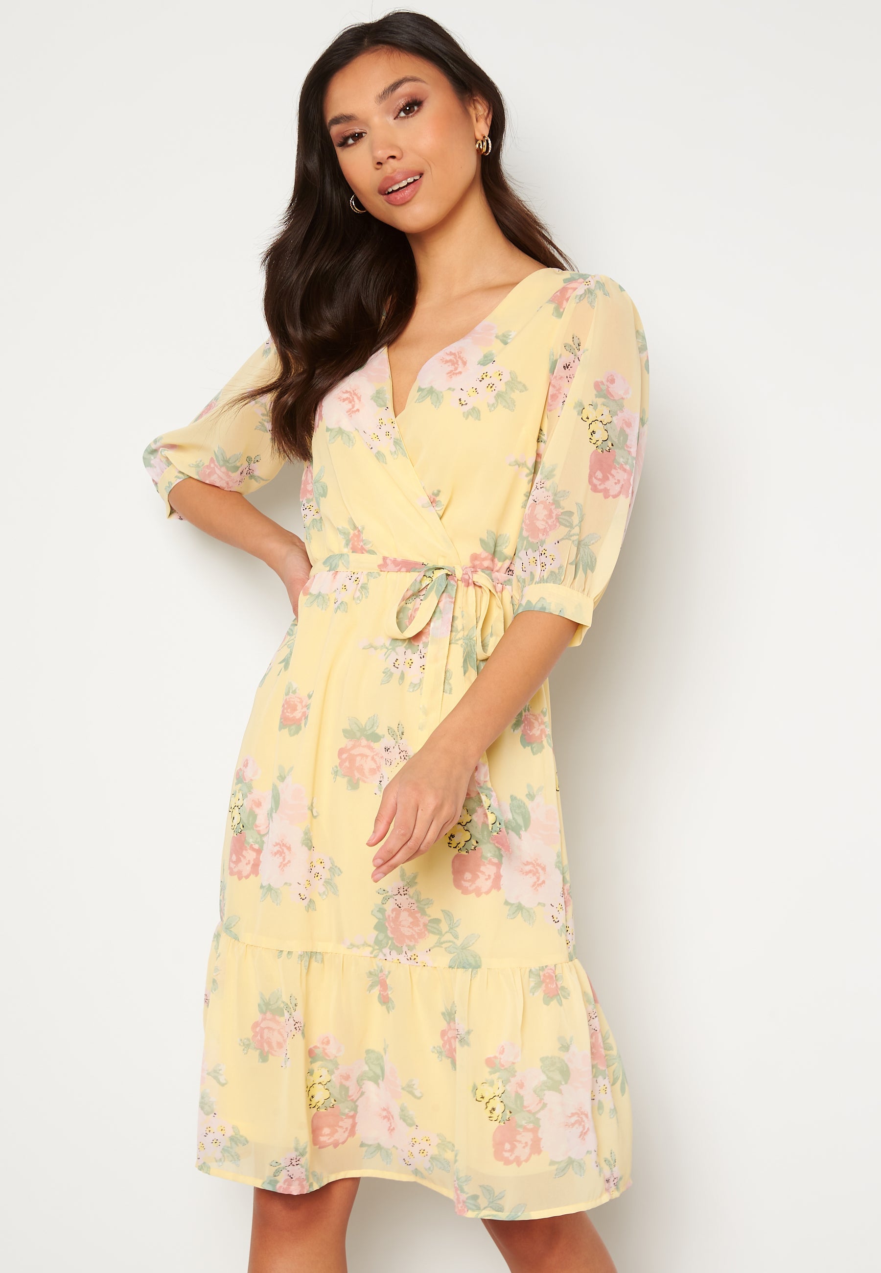 Happy Holly Linn midi dress