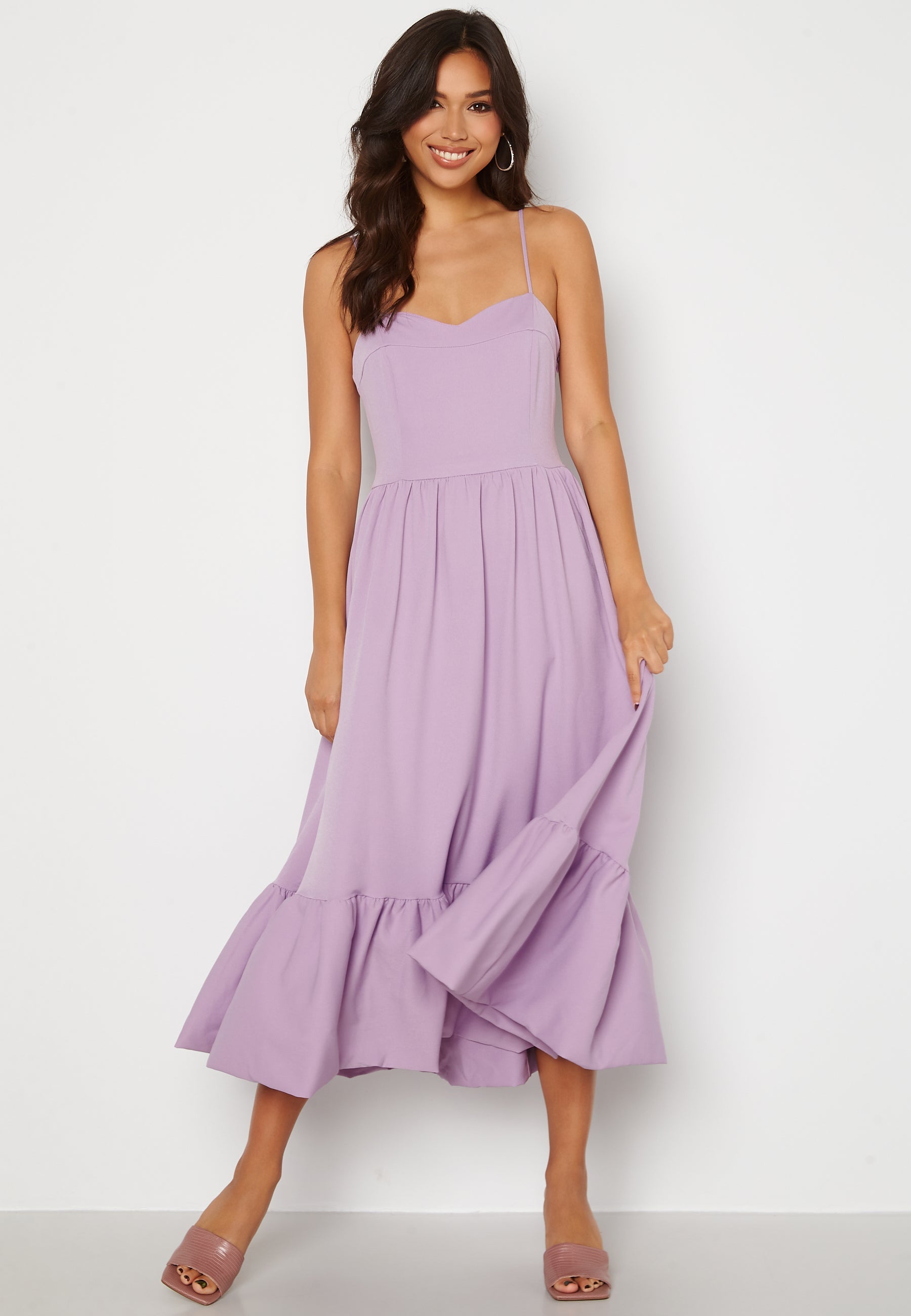Trendyol Midi Flounce Dress