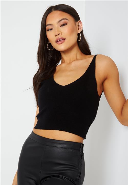 ONLY Cozy S/L Cropped Top Knit