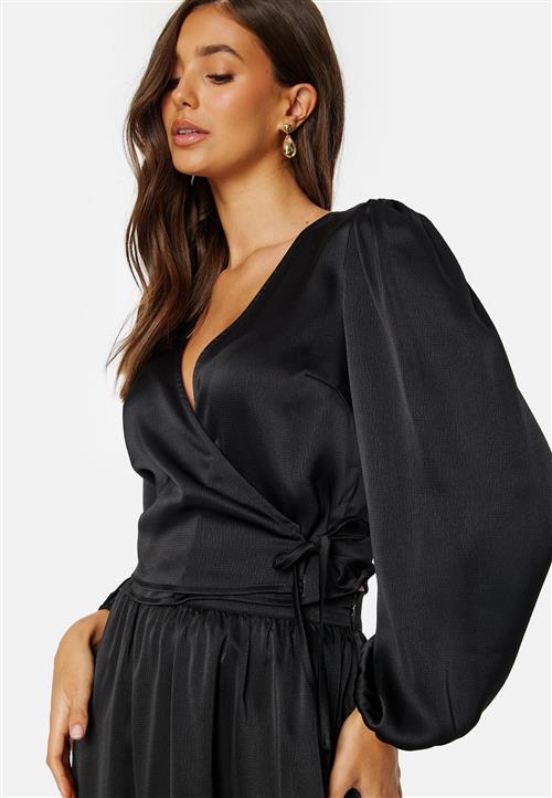 BUBBLEROOM Petrinia Wrap Blouse