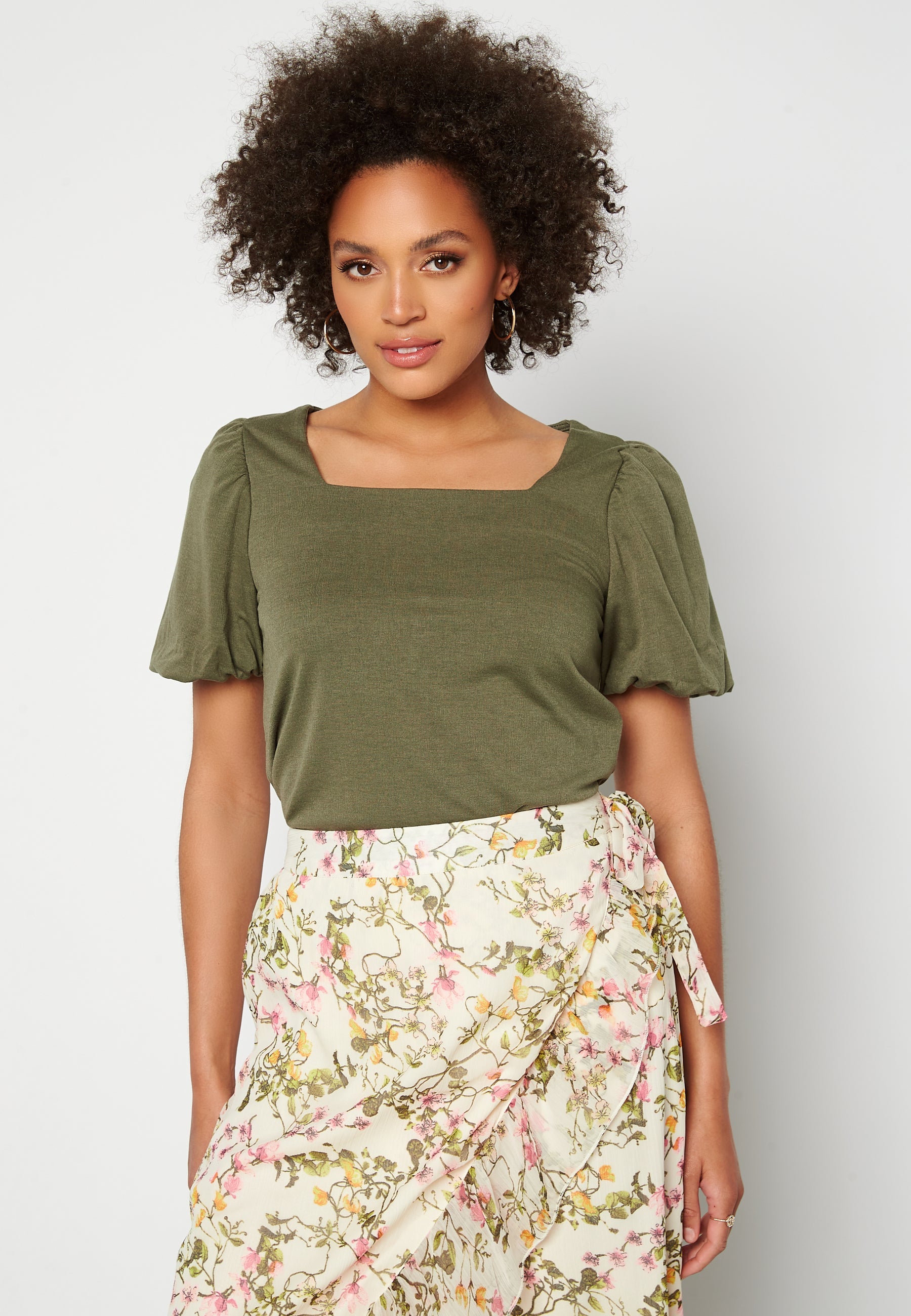 JDY Dicte Puff Sleeve Top