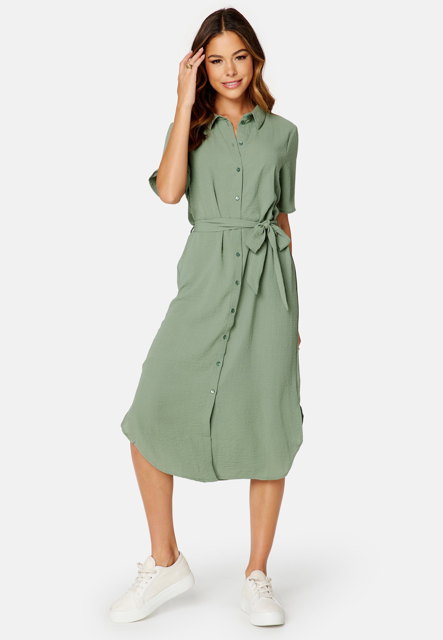 JDY Rachel S/S Above Calf Dress