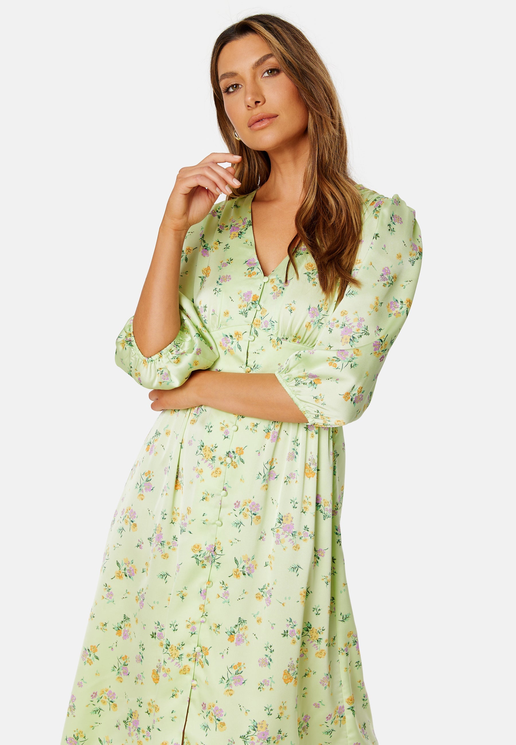 VILA Louis 3/4 Midi Dress