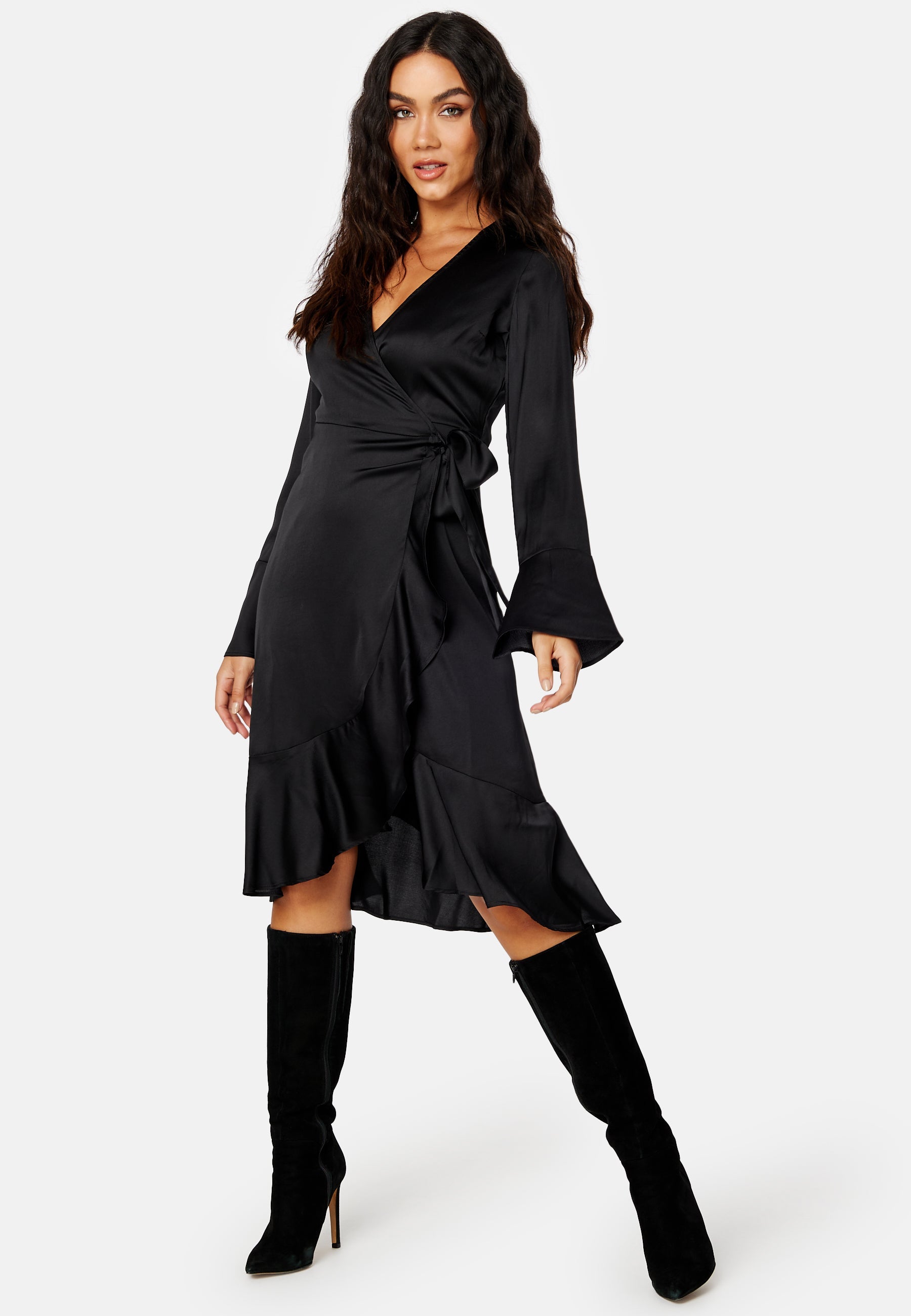 Happy Holly Cora wrap dress