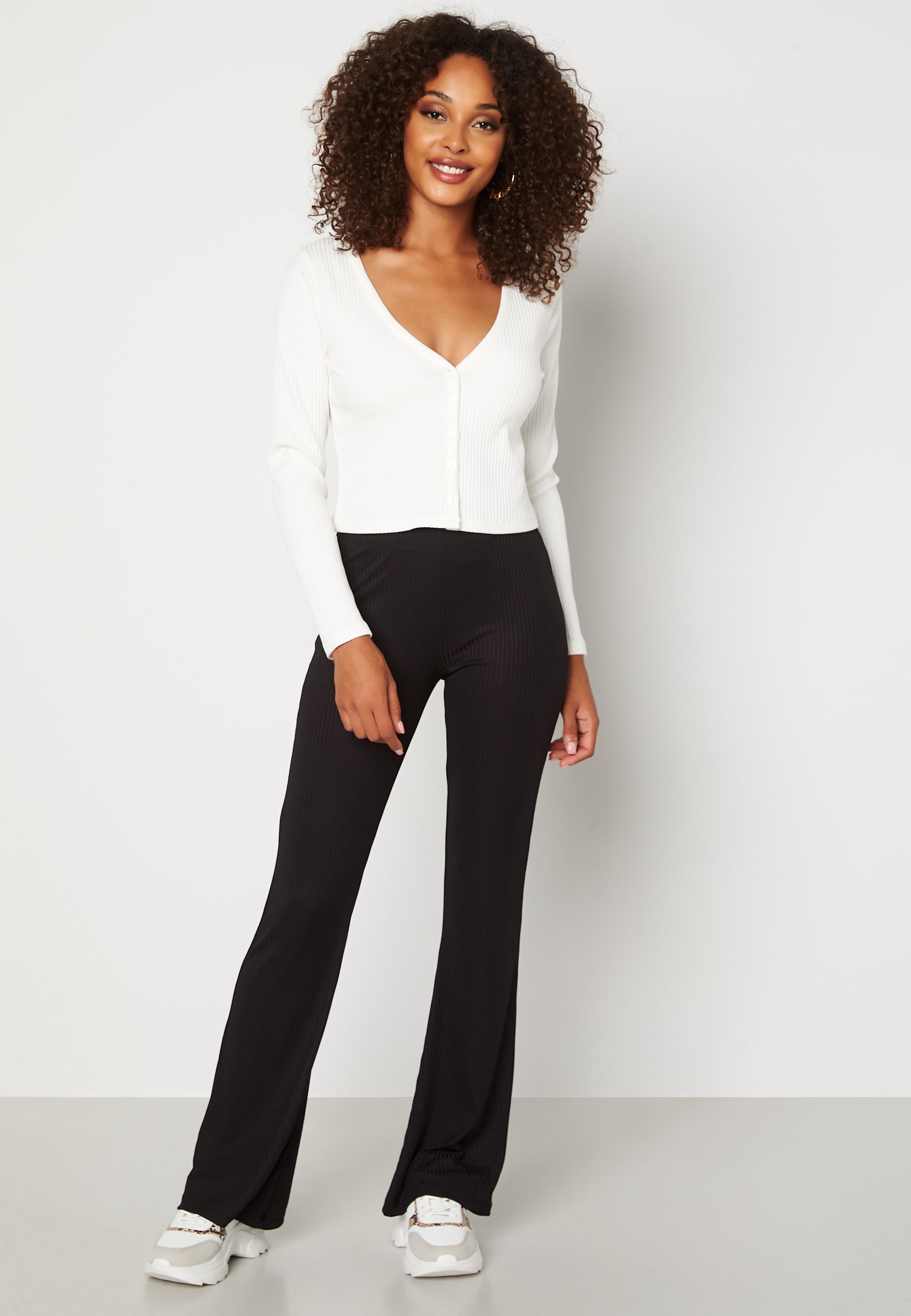 Pieces Toppy MW Flared Pant