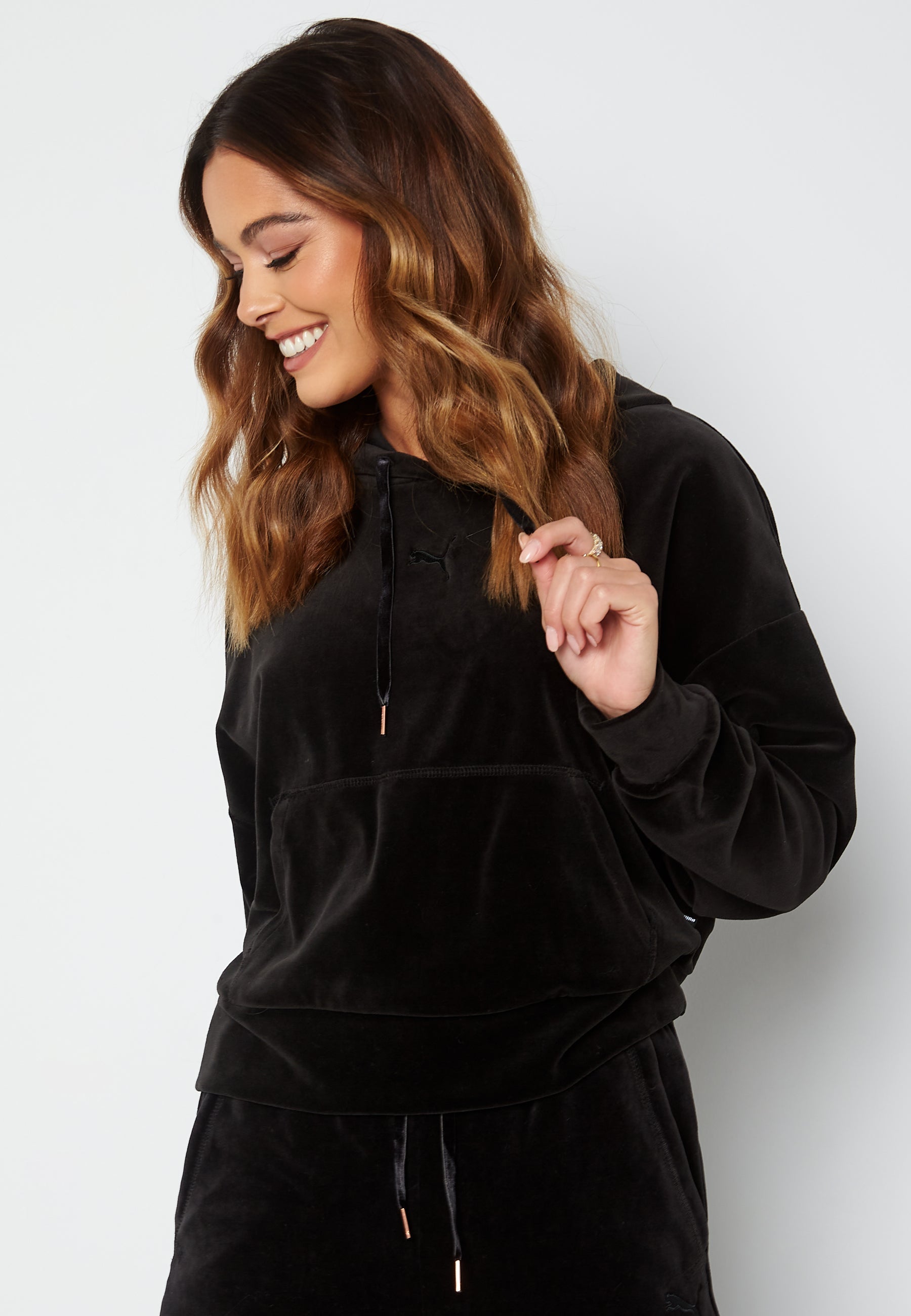 Bubbleroom Her Velour Hoodie