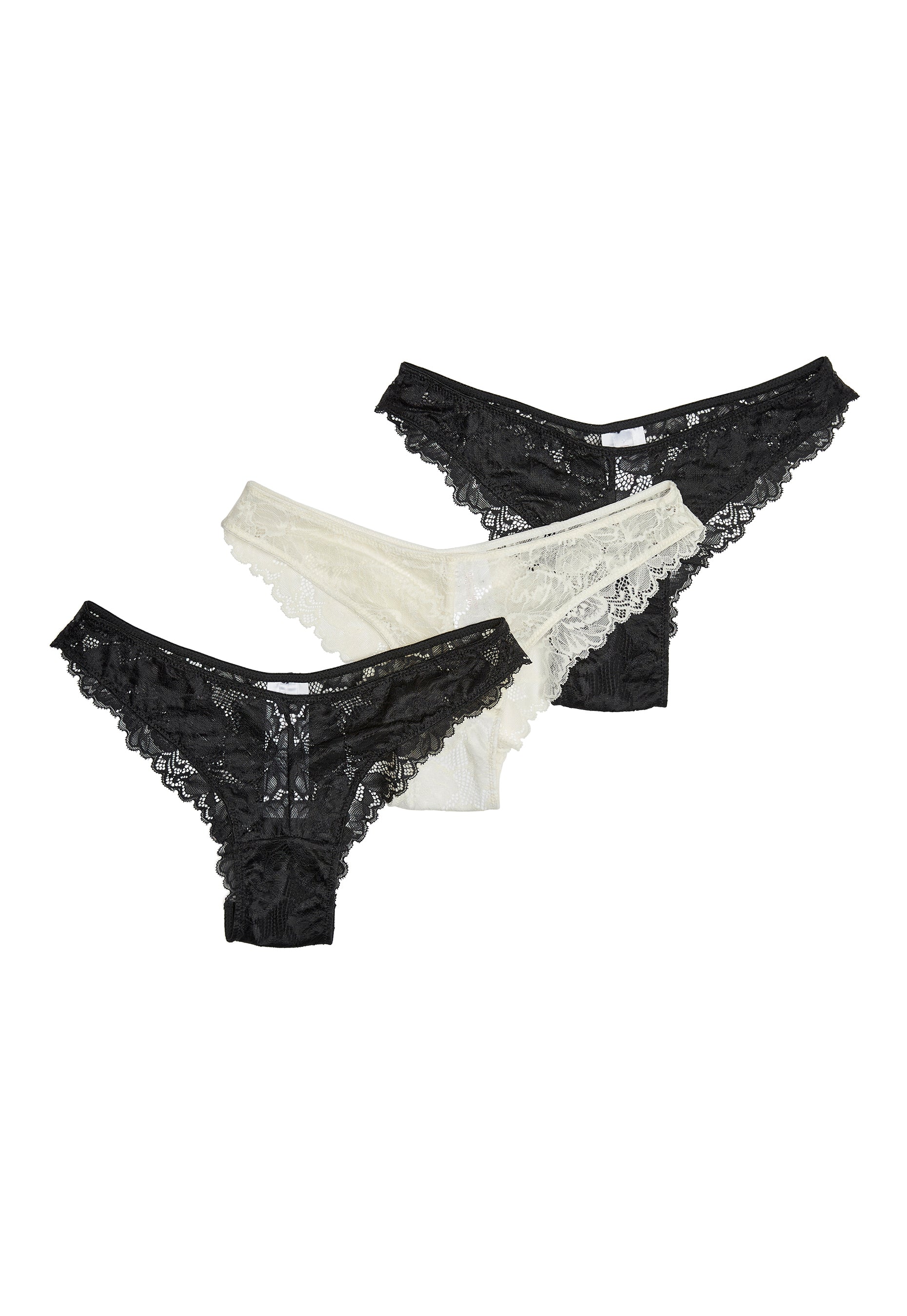 BUBBLEROOM 3-pack Bessie Lace Brief