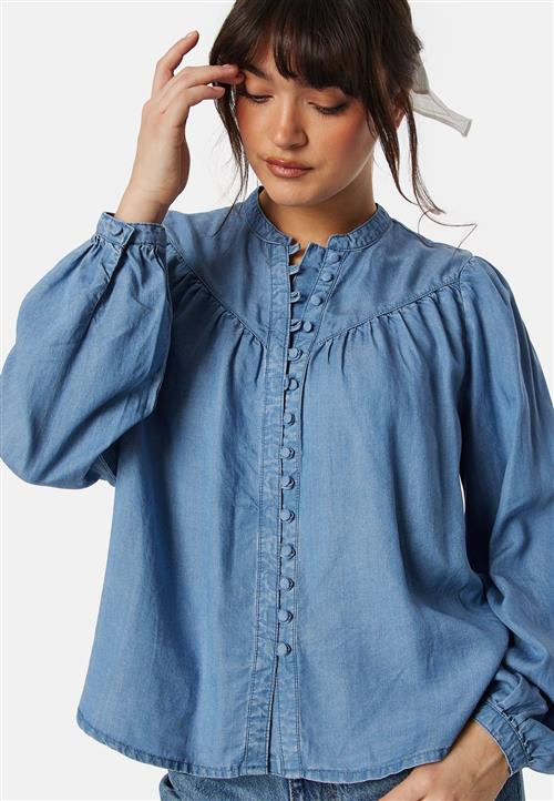 ONLY Onlaverie LS denim blouse