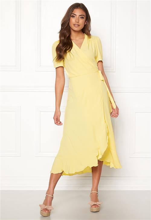 John Zack Short Sleeve Wrap Dress