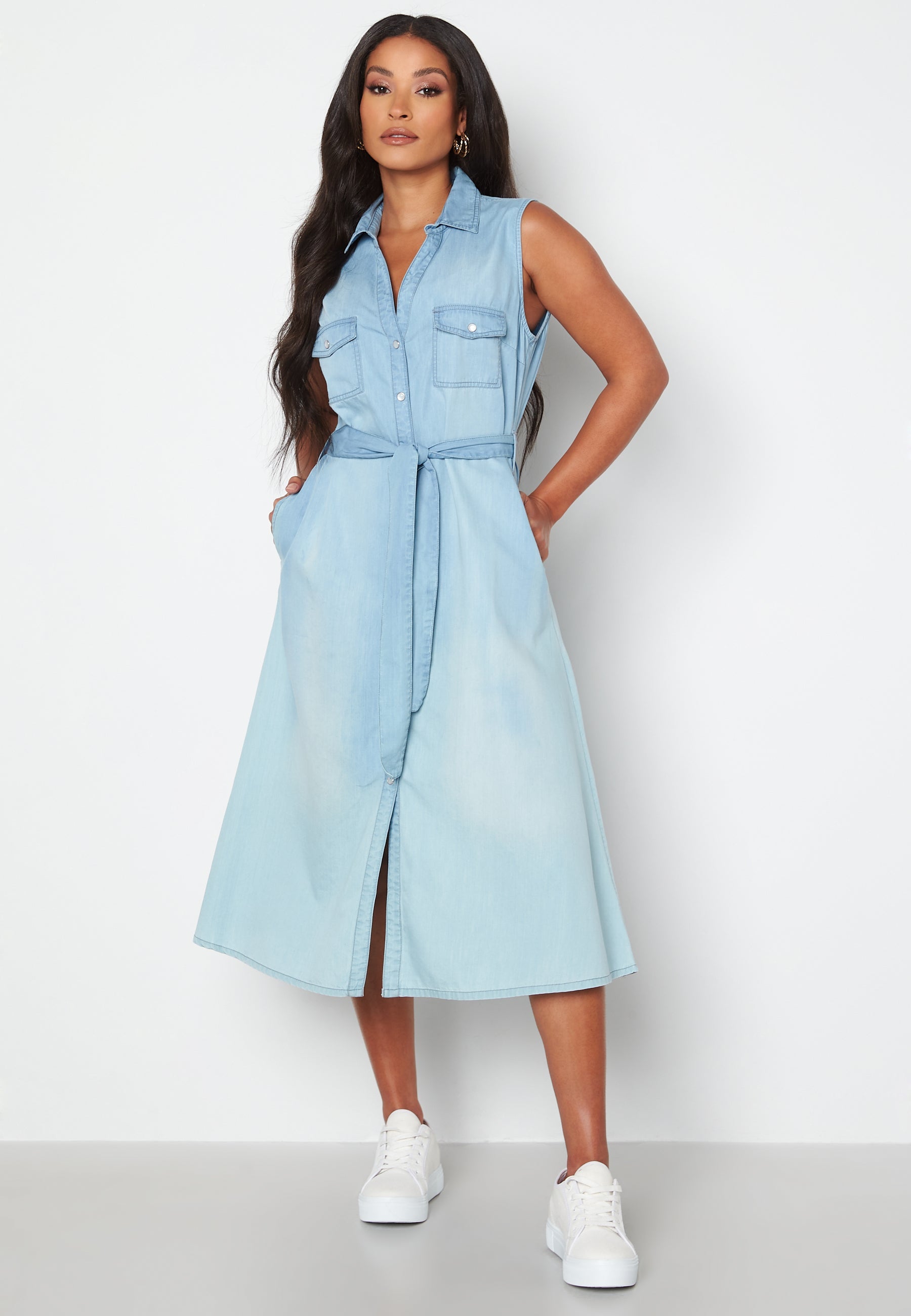 BUBBLEROOM Pam denim dress