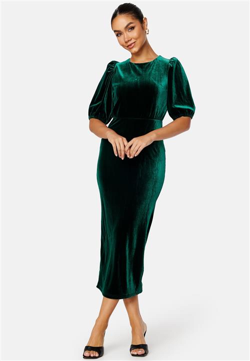 Happy Holly Irse Velvet Midi Dress