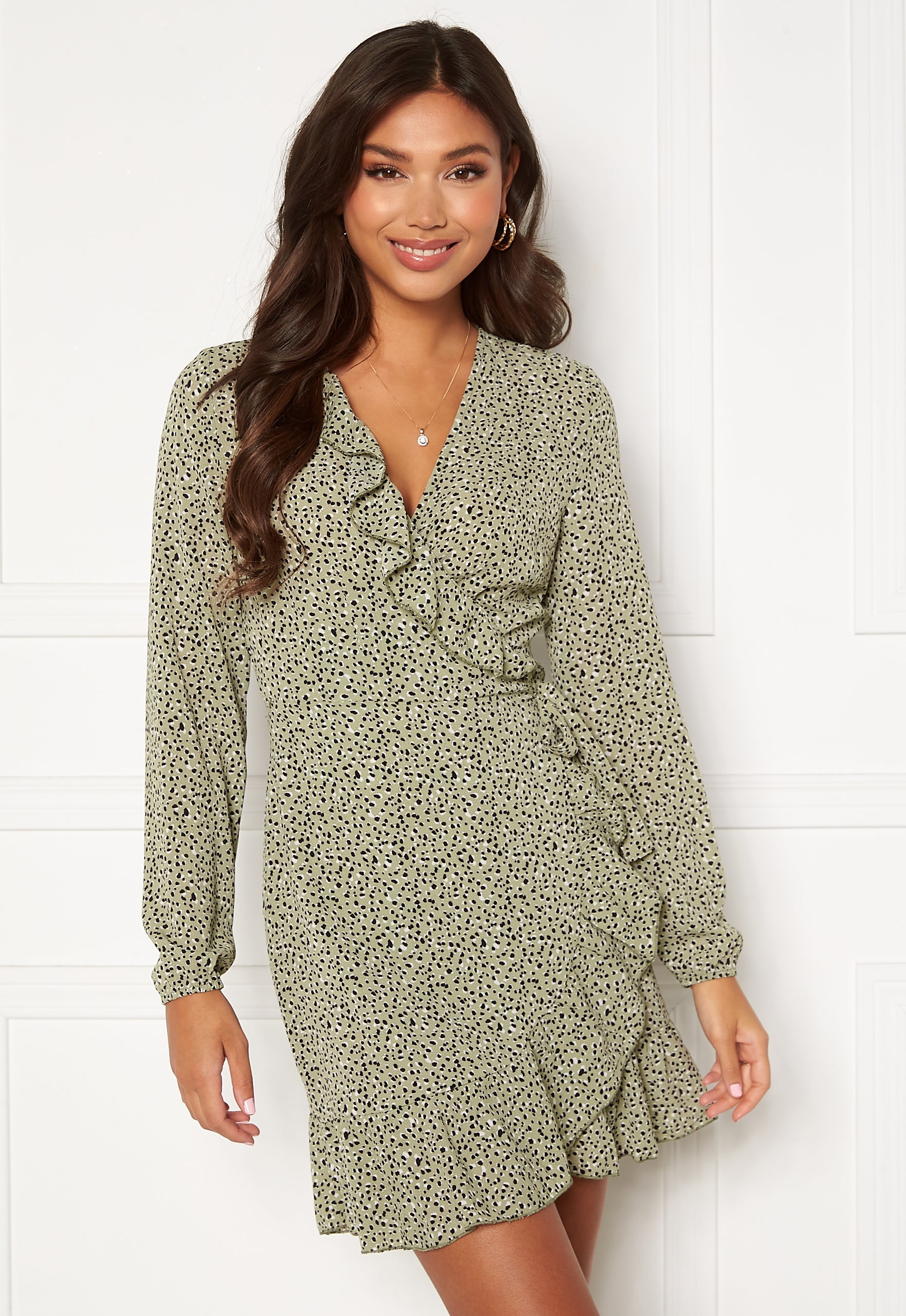 ONLY Carly L/S Wrap Dress