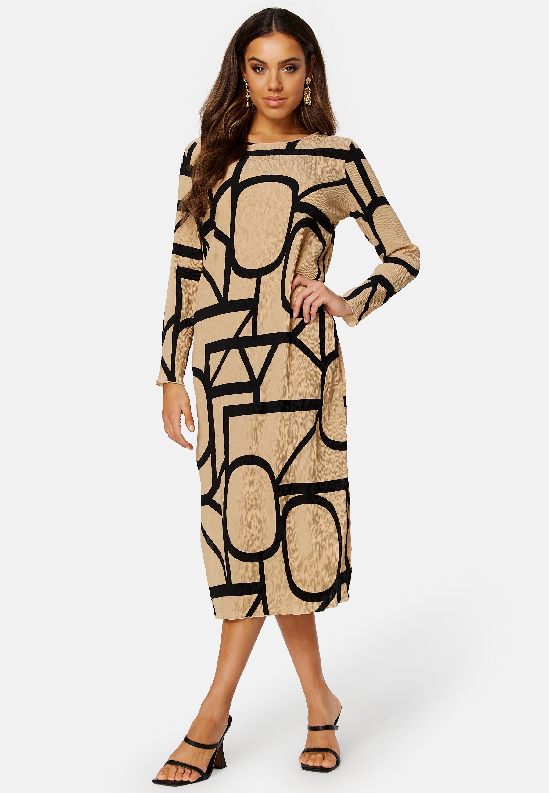 ONLY Molly L/S Plisse Dress