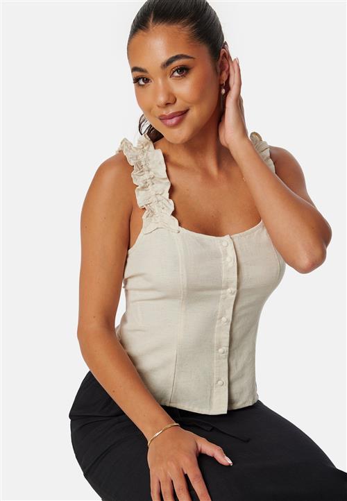 Pieces Pckaren strap top