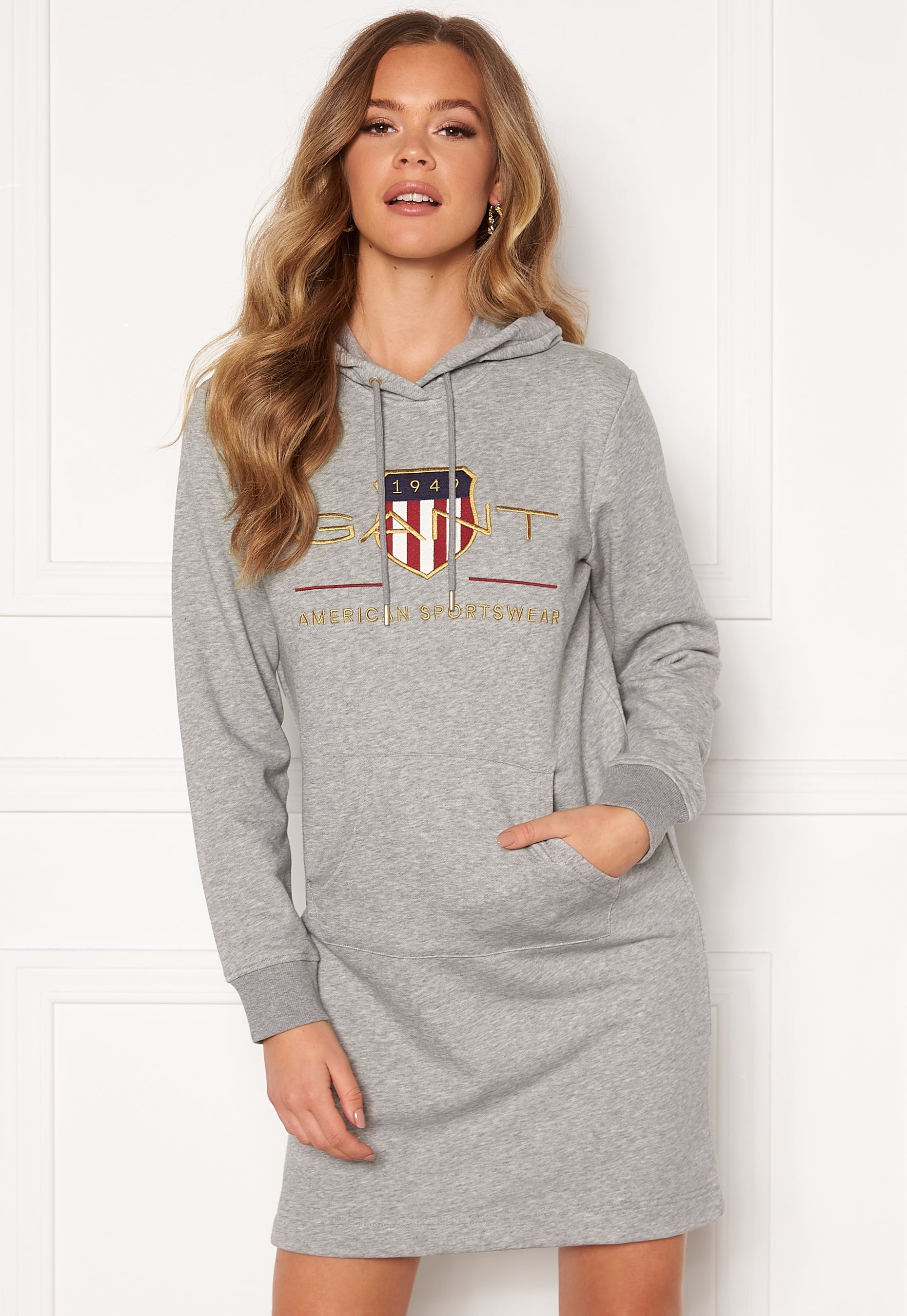 GANT Archive Shield Hoodie Dress