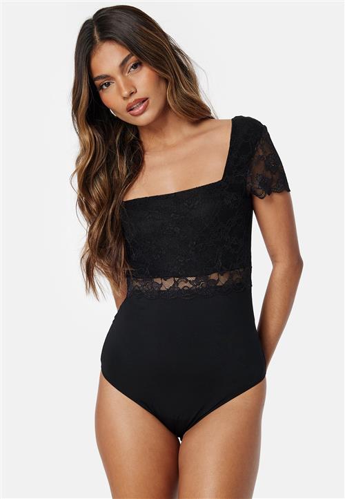 Pieces Picsicca Square Bodystocking