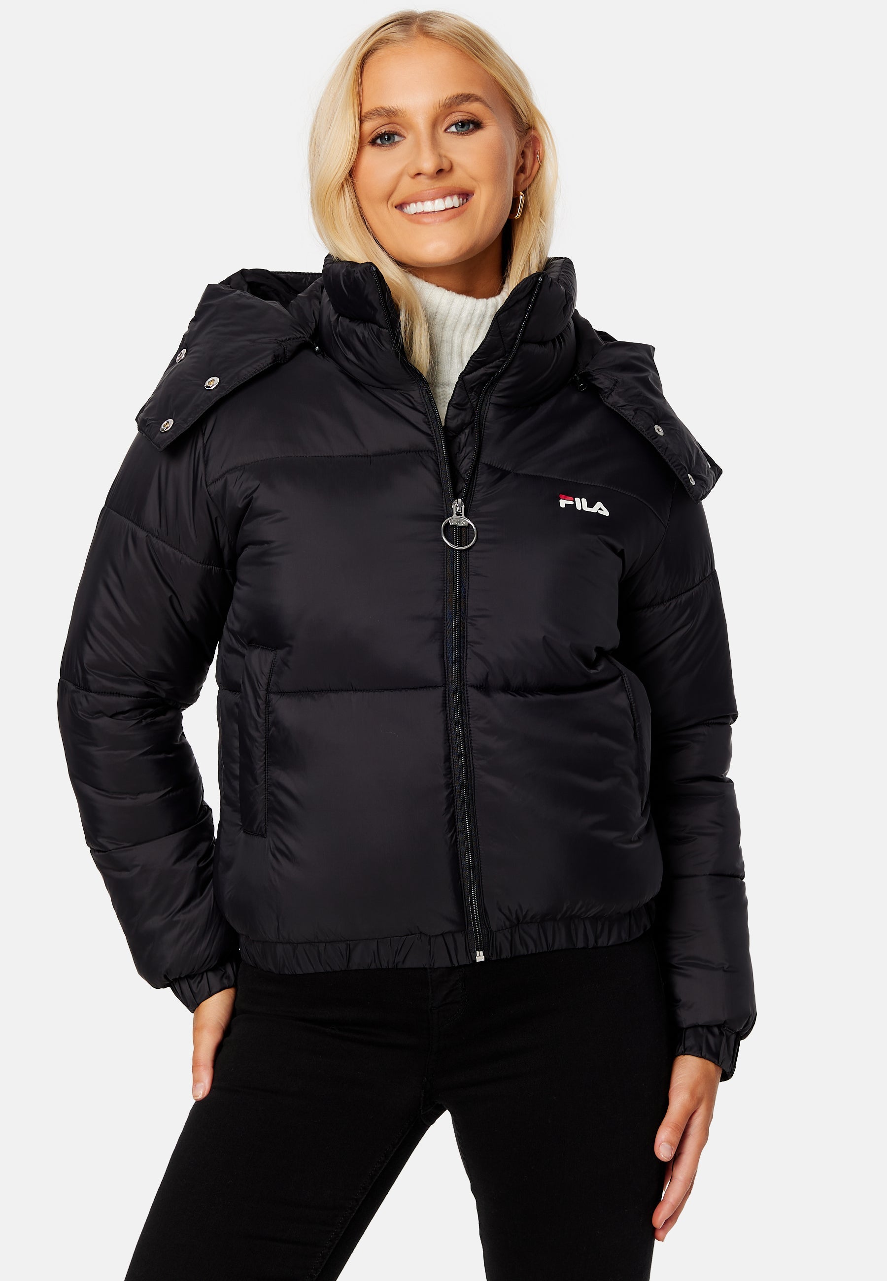FILA Bender Cropped Padded Puffer Jacket