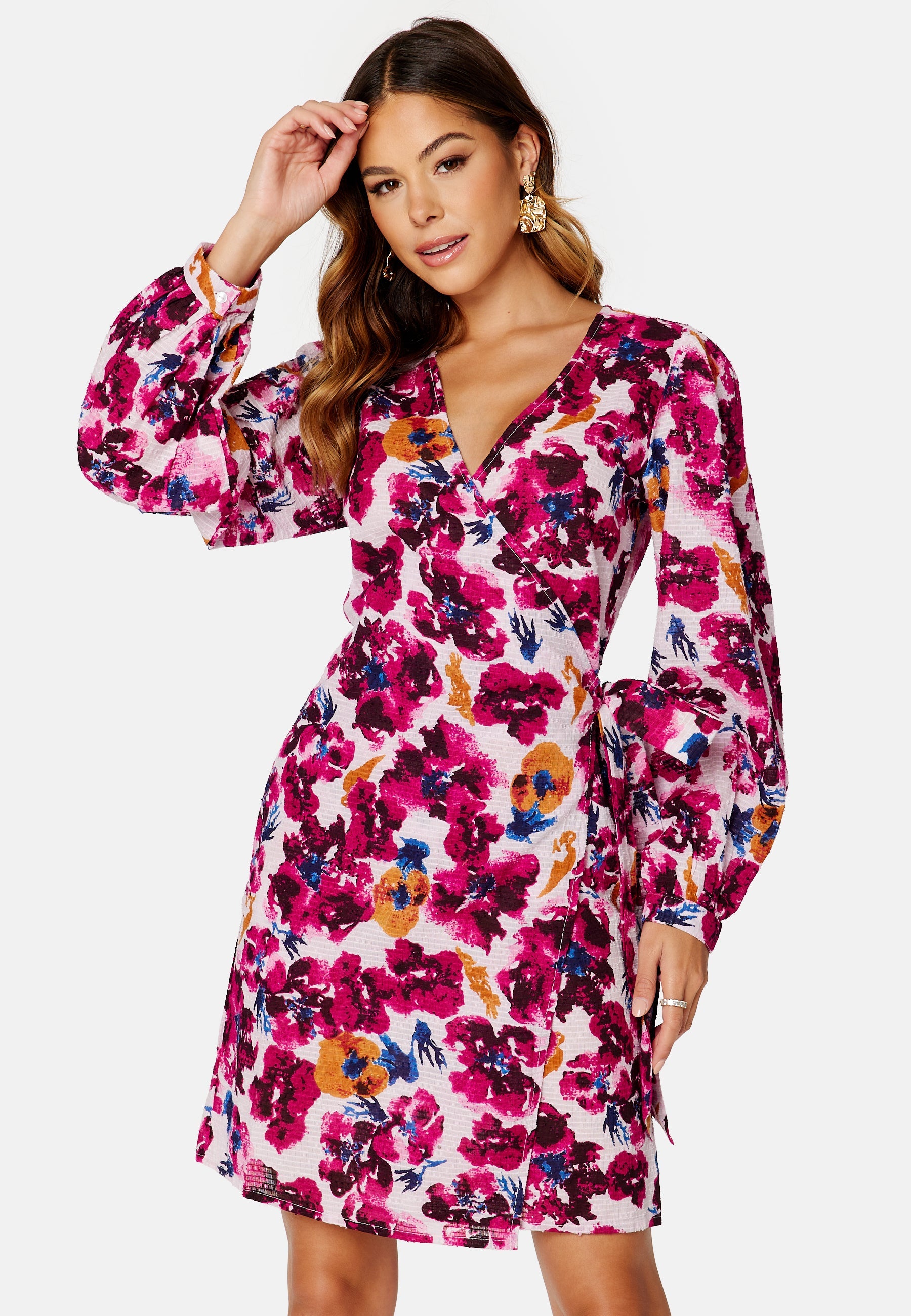 Object Collectors Item Jannie L/S Wrap Dress
