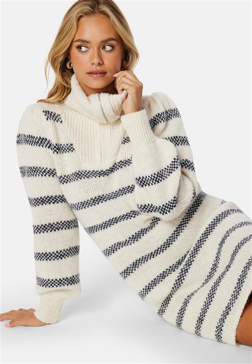 Pieces Jadine Half Zip Knit Dress