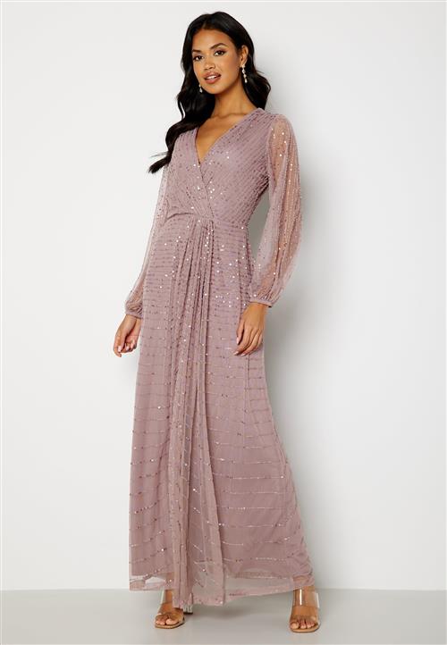 AngelEye Long Sleeve Sequin Dress