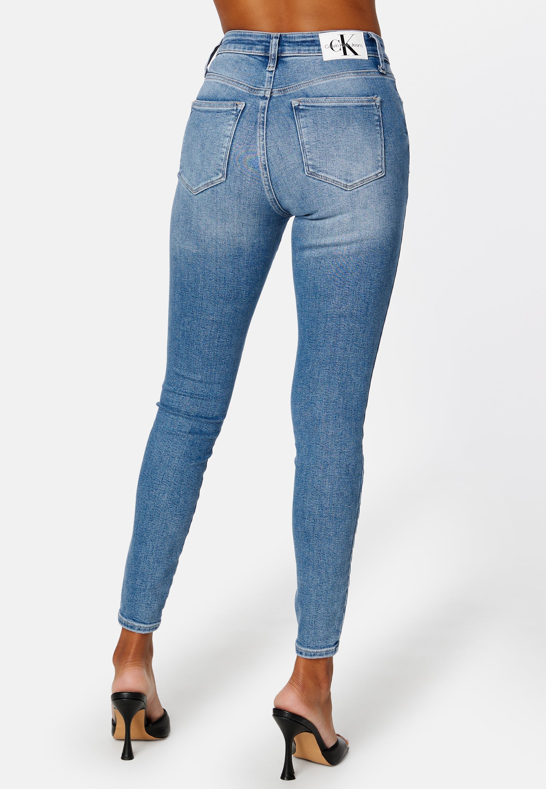 Calvin Klein Jeans High Rise Super Skinny Ankle