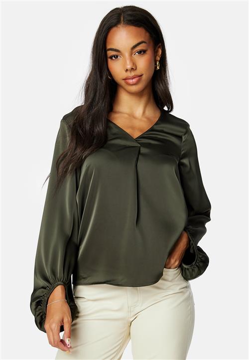 VERO MODA Lovie L/S V-Neck Detail Top