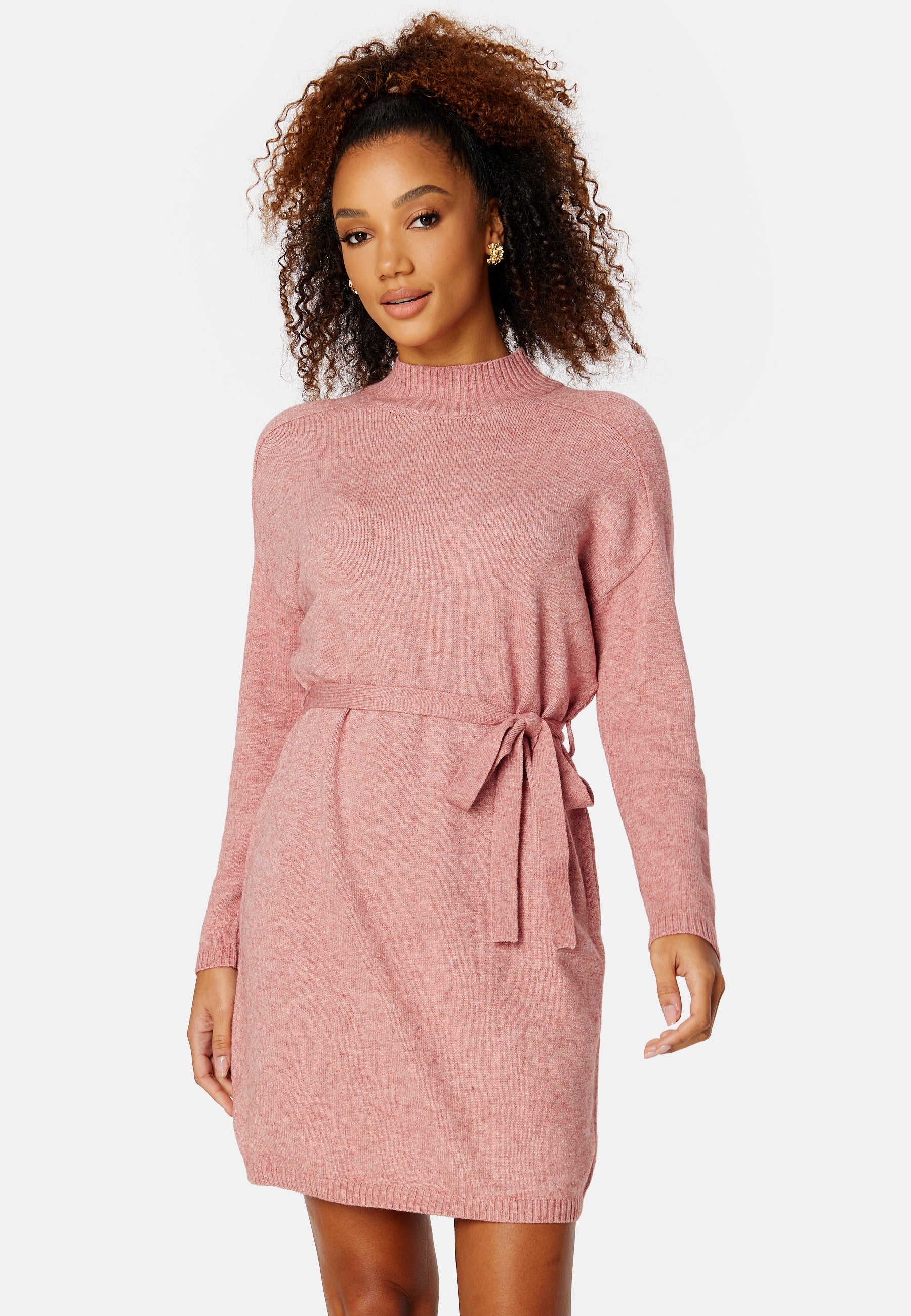 ONLY Leva L/S Belt Dress