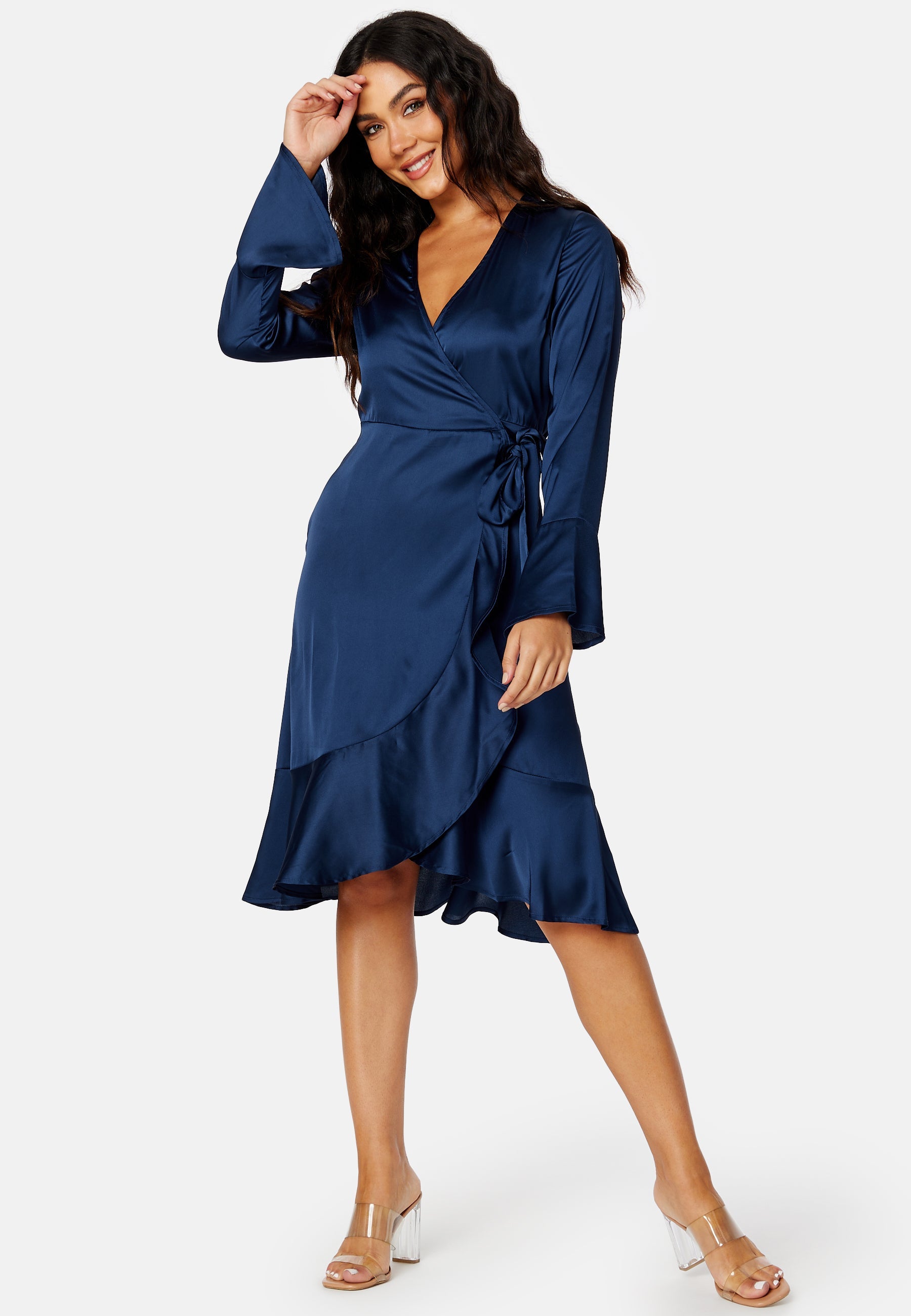 Happy Holly Cora wrap dress