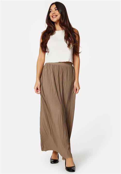 BUBBLEROOM Pleated Maxi Skirt