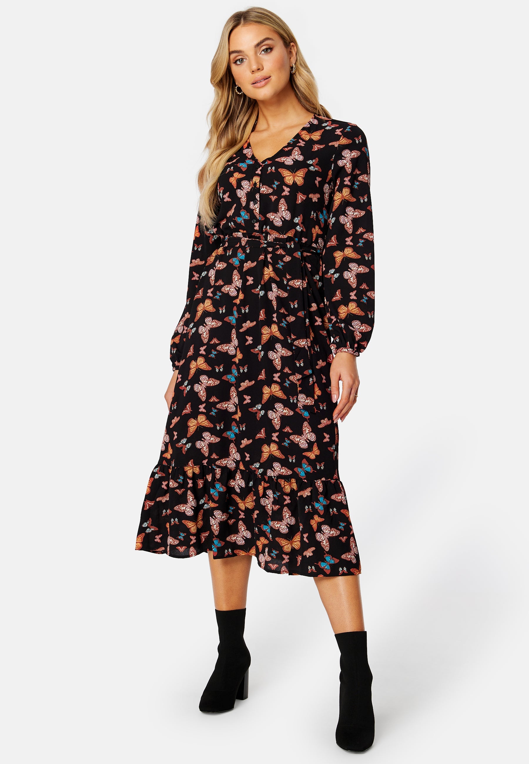 ONLY Nova Lux L/S Amy Long Dress