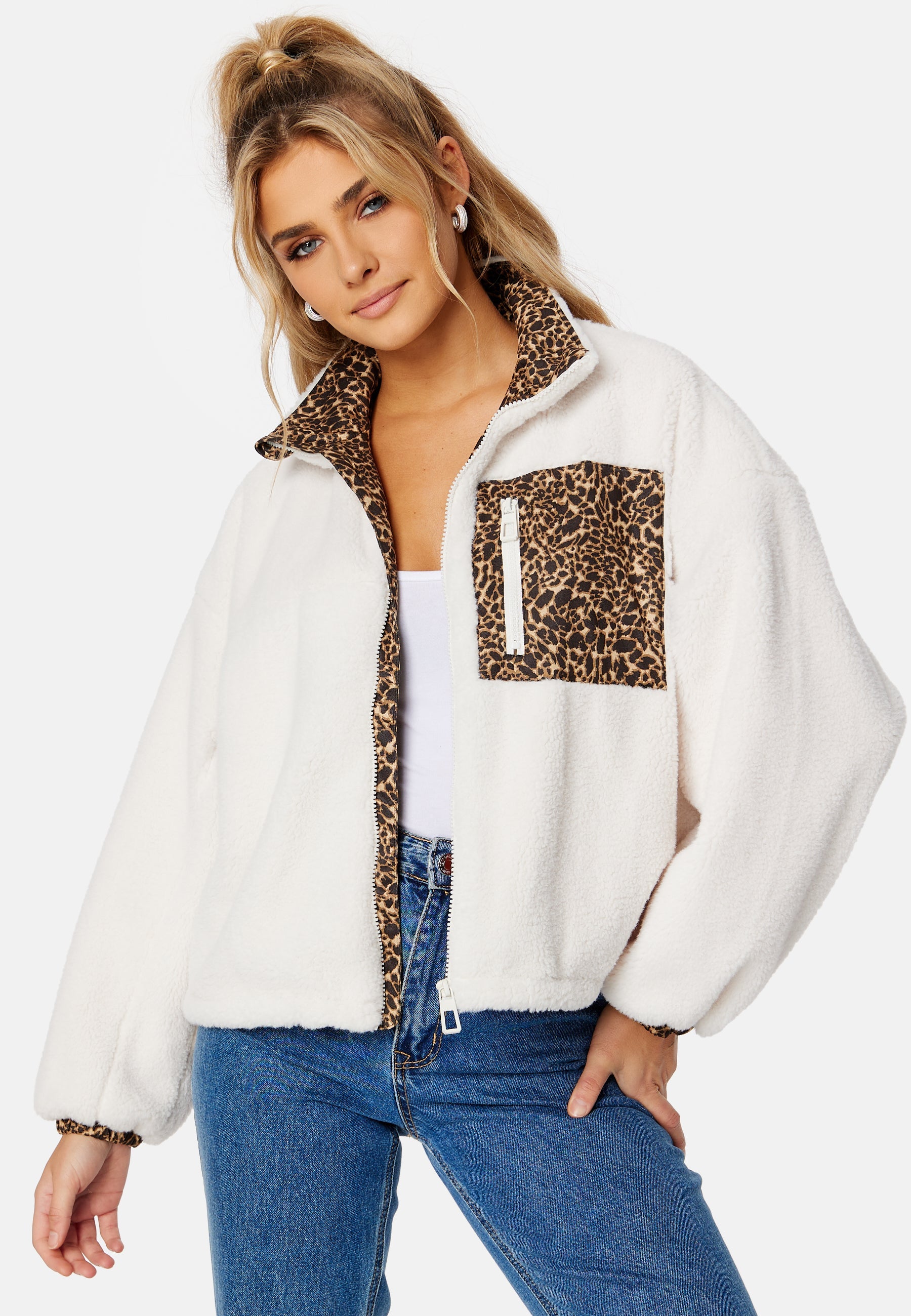 ONLY Elvira Mix Teddy Jacket