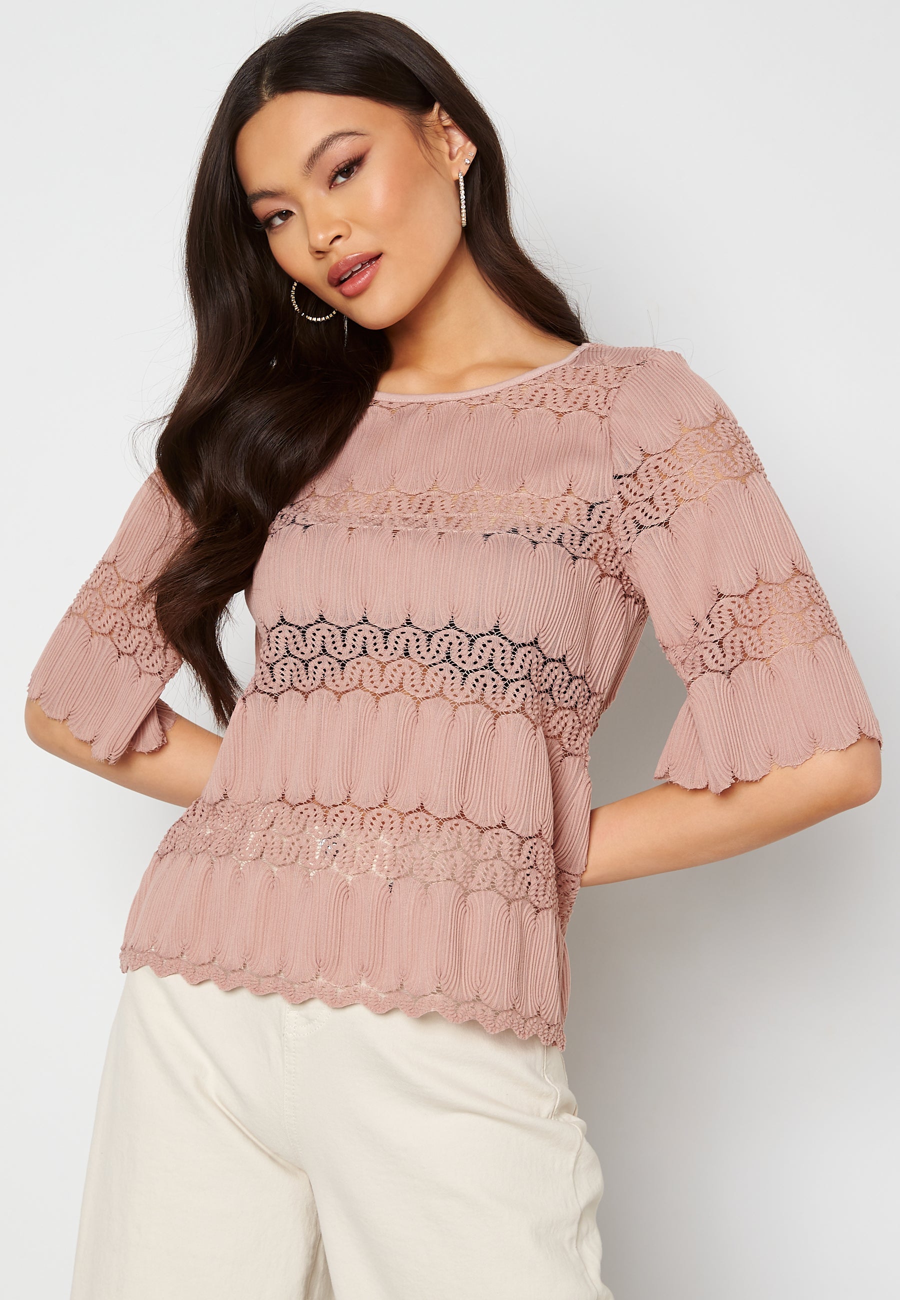 Happy Holly Maria kimono sleeve top