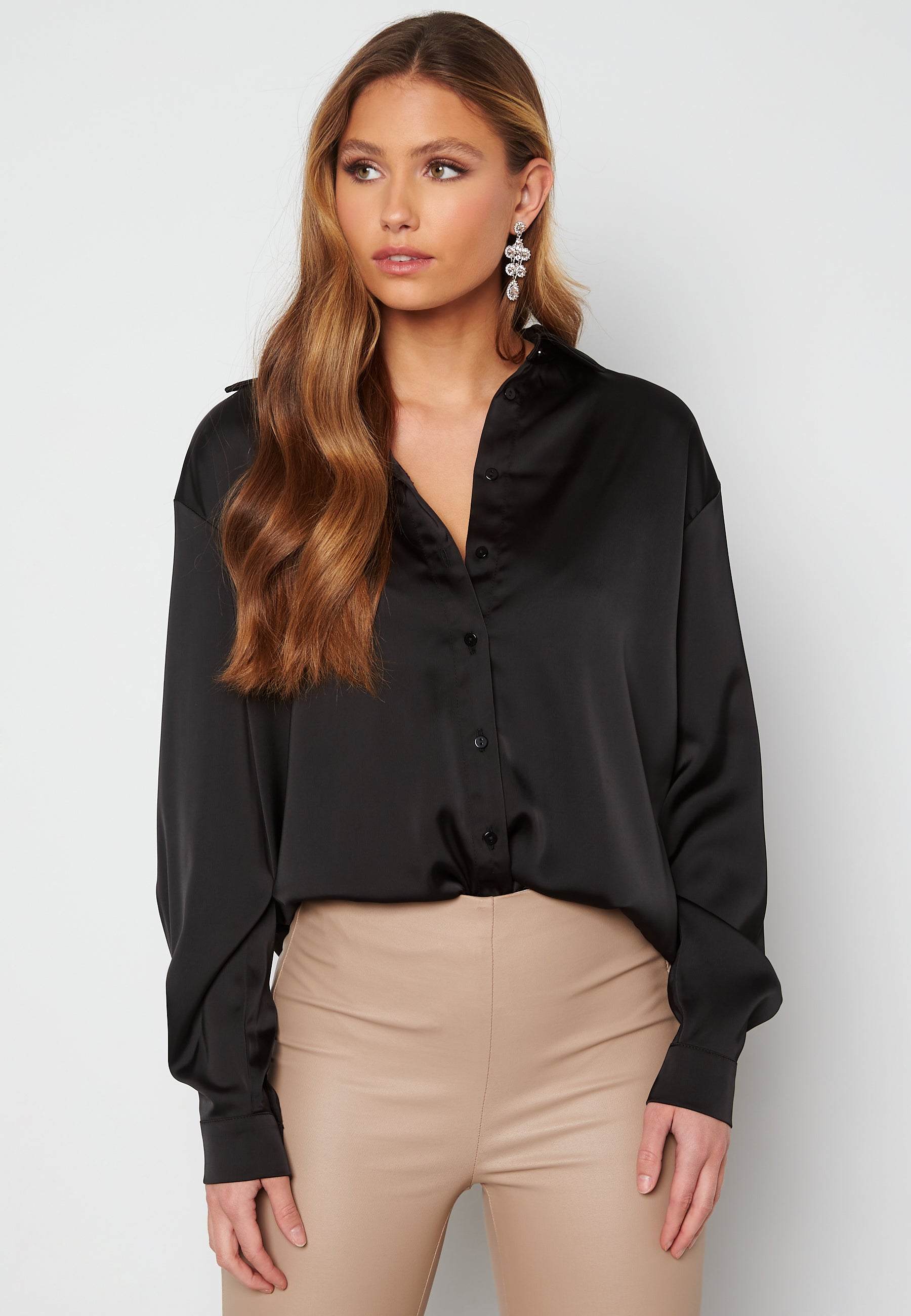 Pieces Nora LS Oversized Shirt