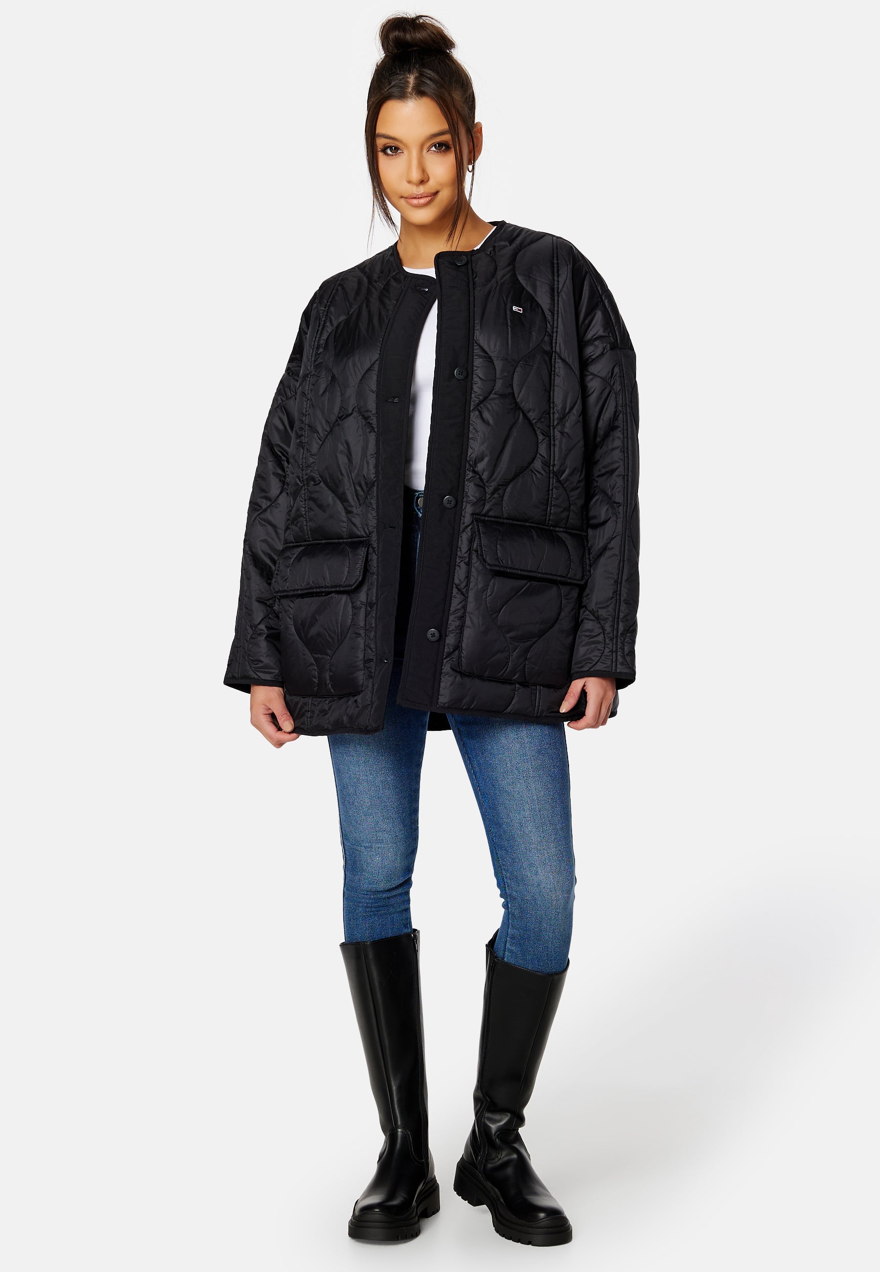 TOMMY JEANS Oversize Onion Quilt Jacket
