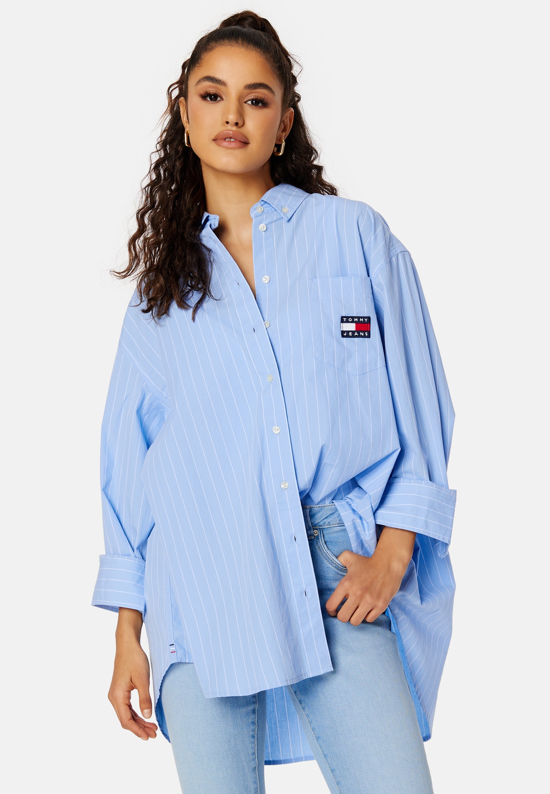TOMMY JEANS Super Oversized Stripe Shirt