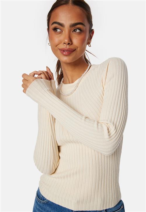 Pieces Pccrista LS O-Neck Knit