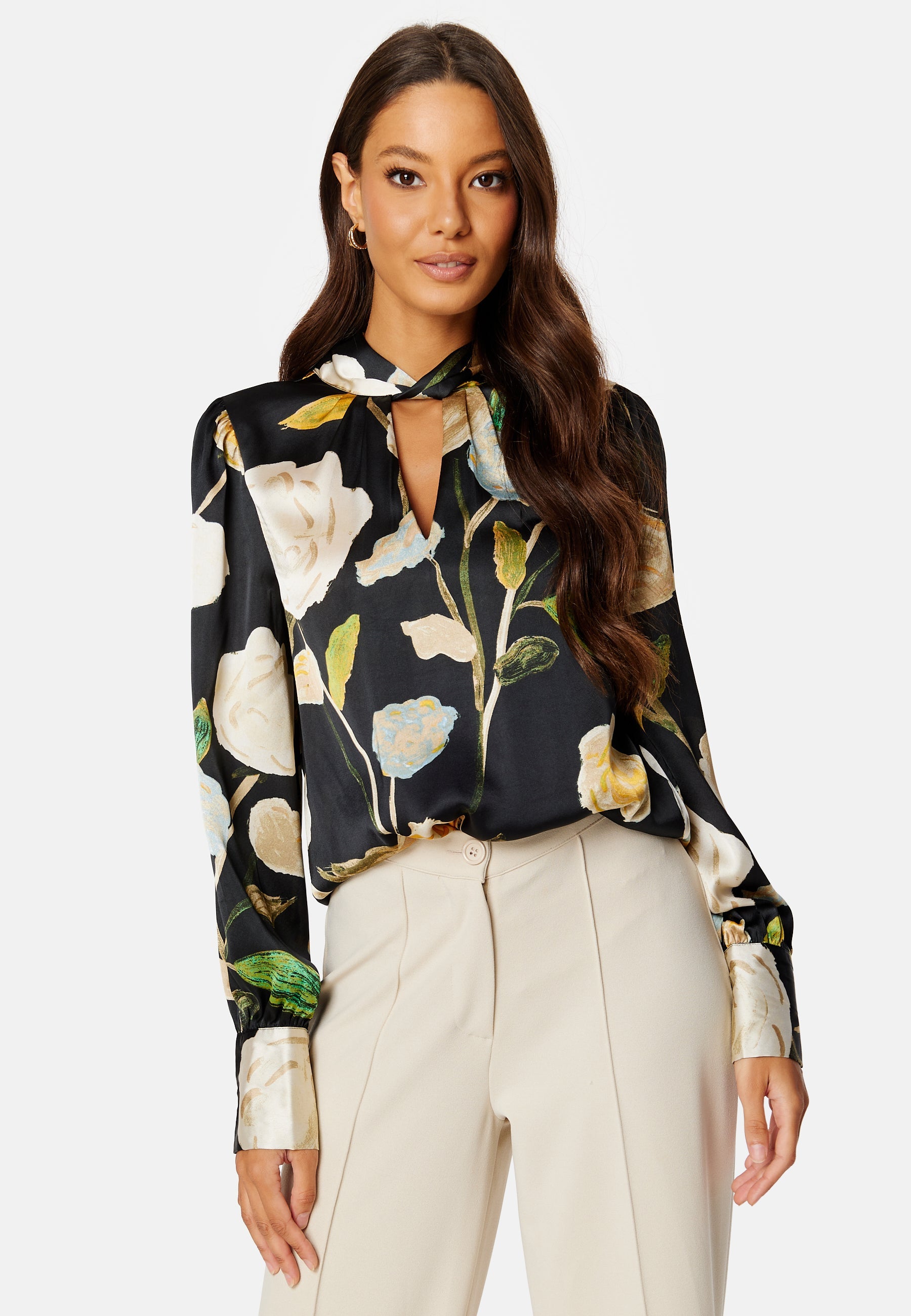 VERO MODA Renee Noa LS Tie Top