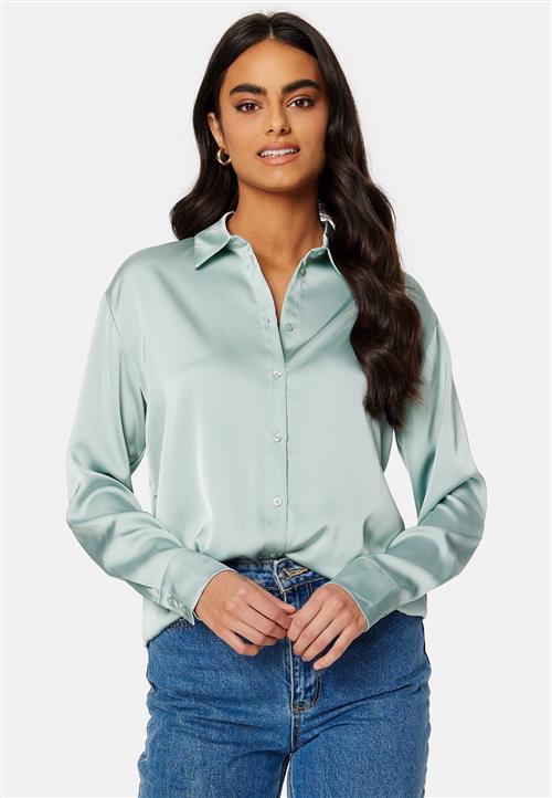 VILA Clair L/S Sateen Shirt