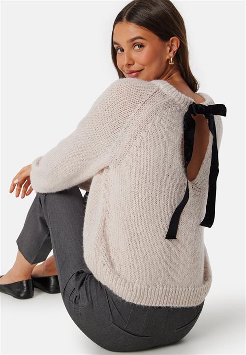 VILA Vichoca L/S Bow Knit Pullover