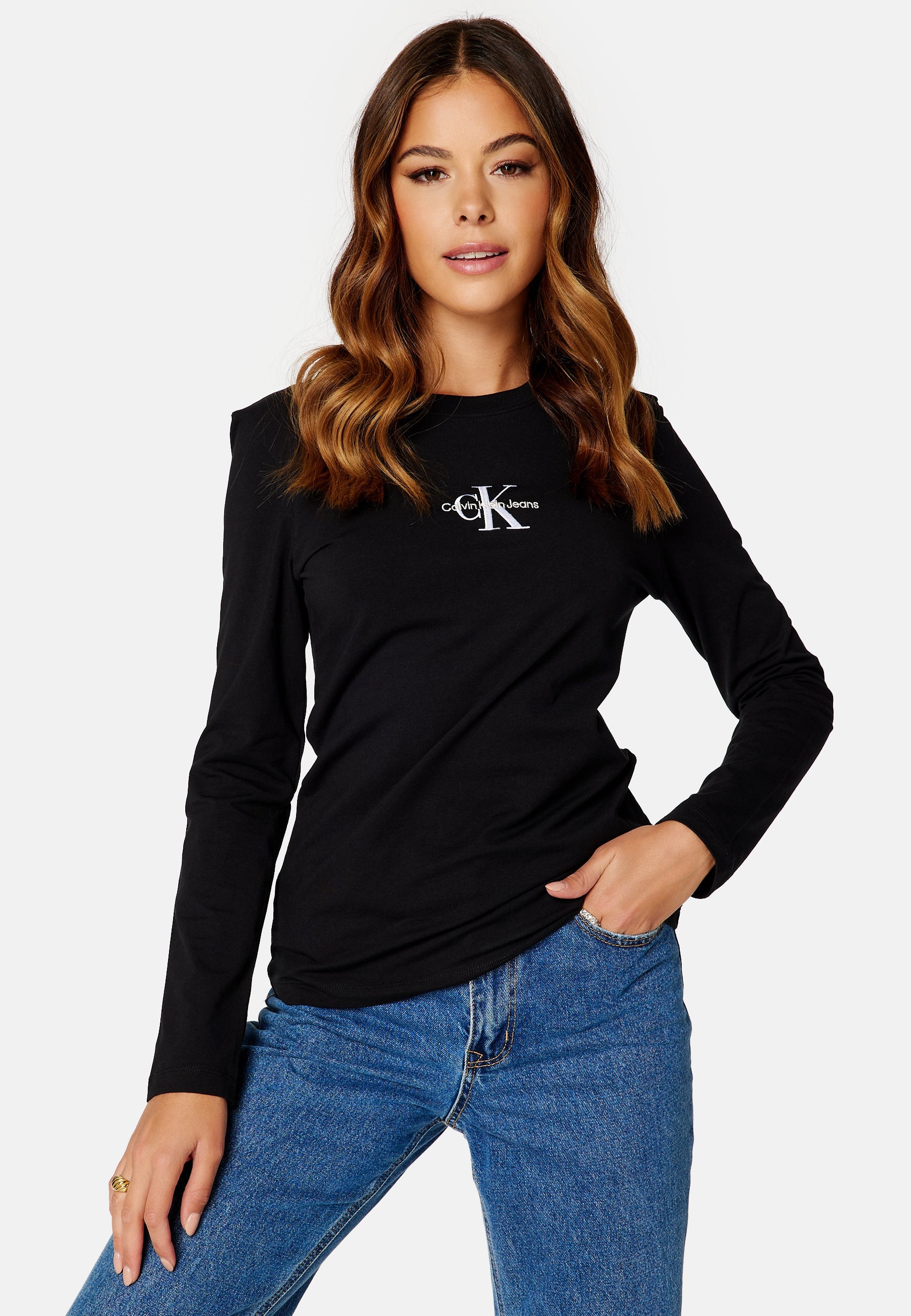 Calvin Klein Jeans Monogram Logo Long Sleeves