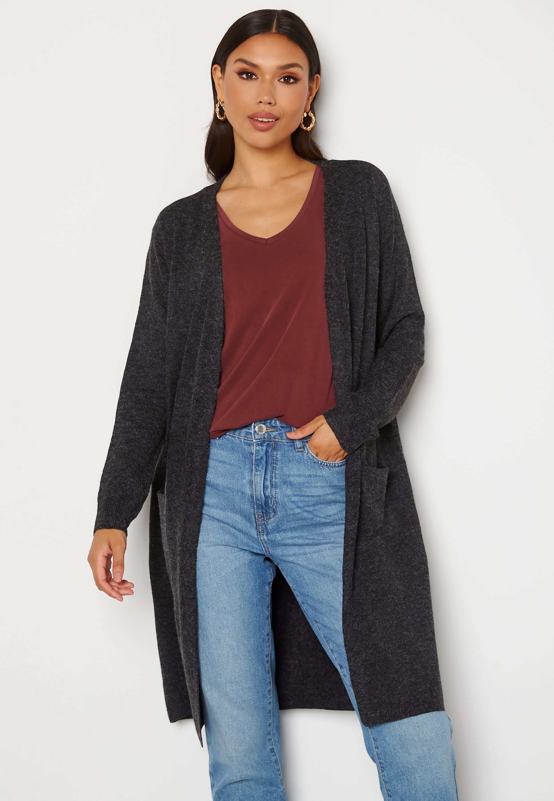 VERO MODA Doffy LS Long Open Cardigan