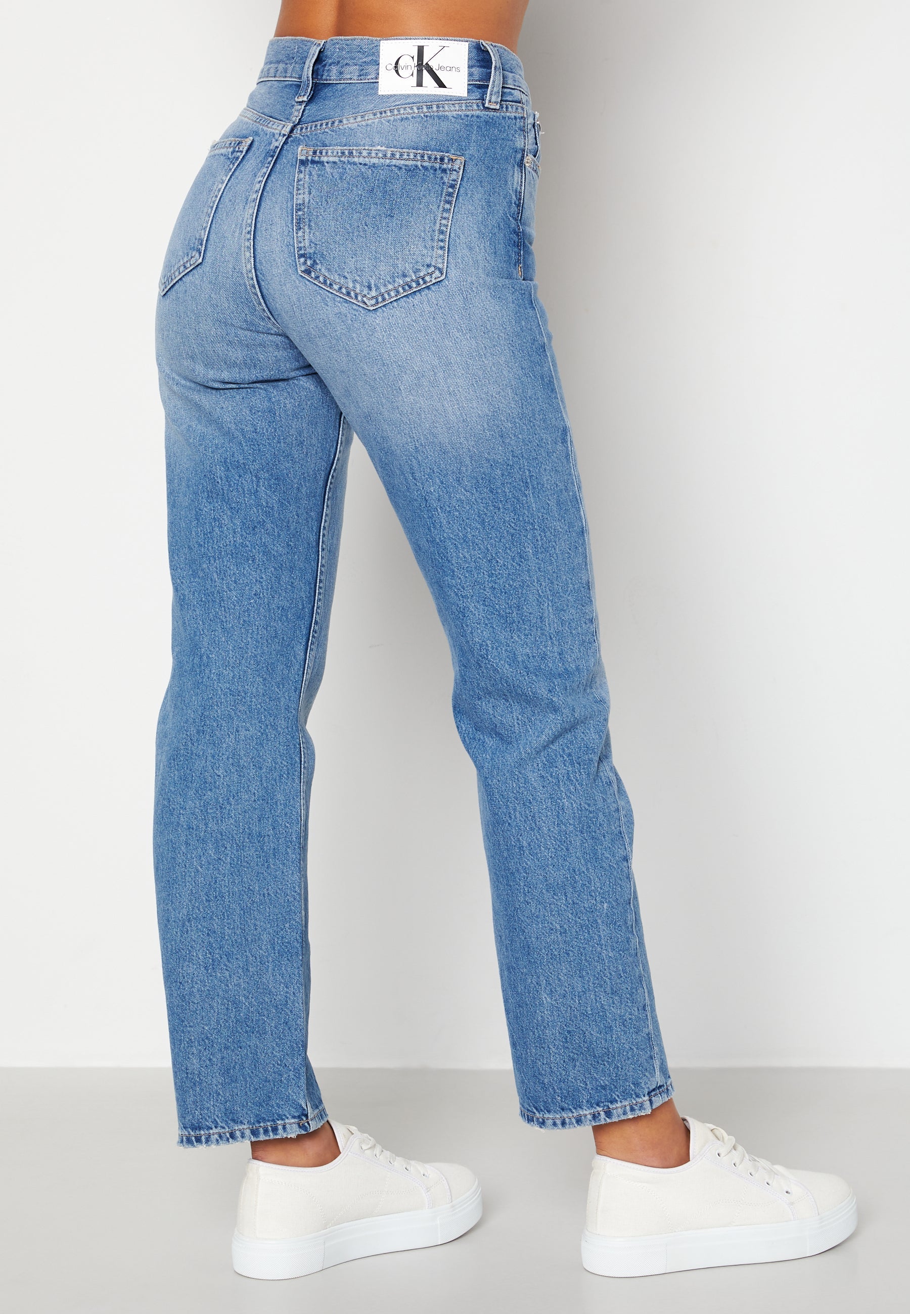 Calvin Klein Jeans High Rise Straight Ankle