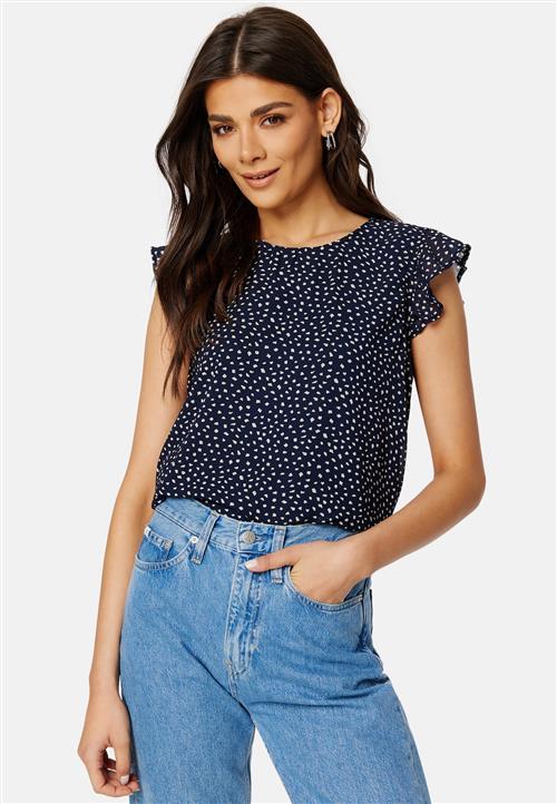 ONLY Ann Star S/L Frill Top