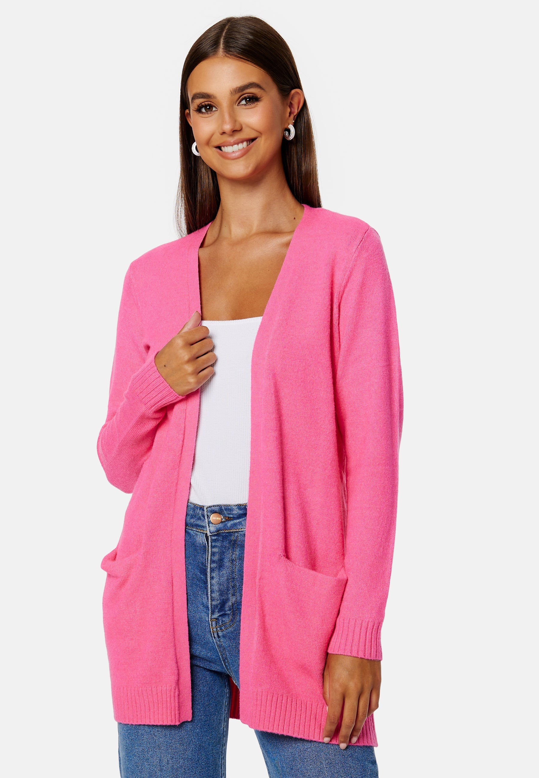 VILA Viril Open L/S Knit Cardigan