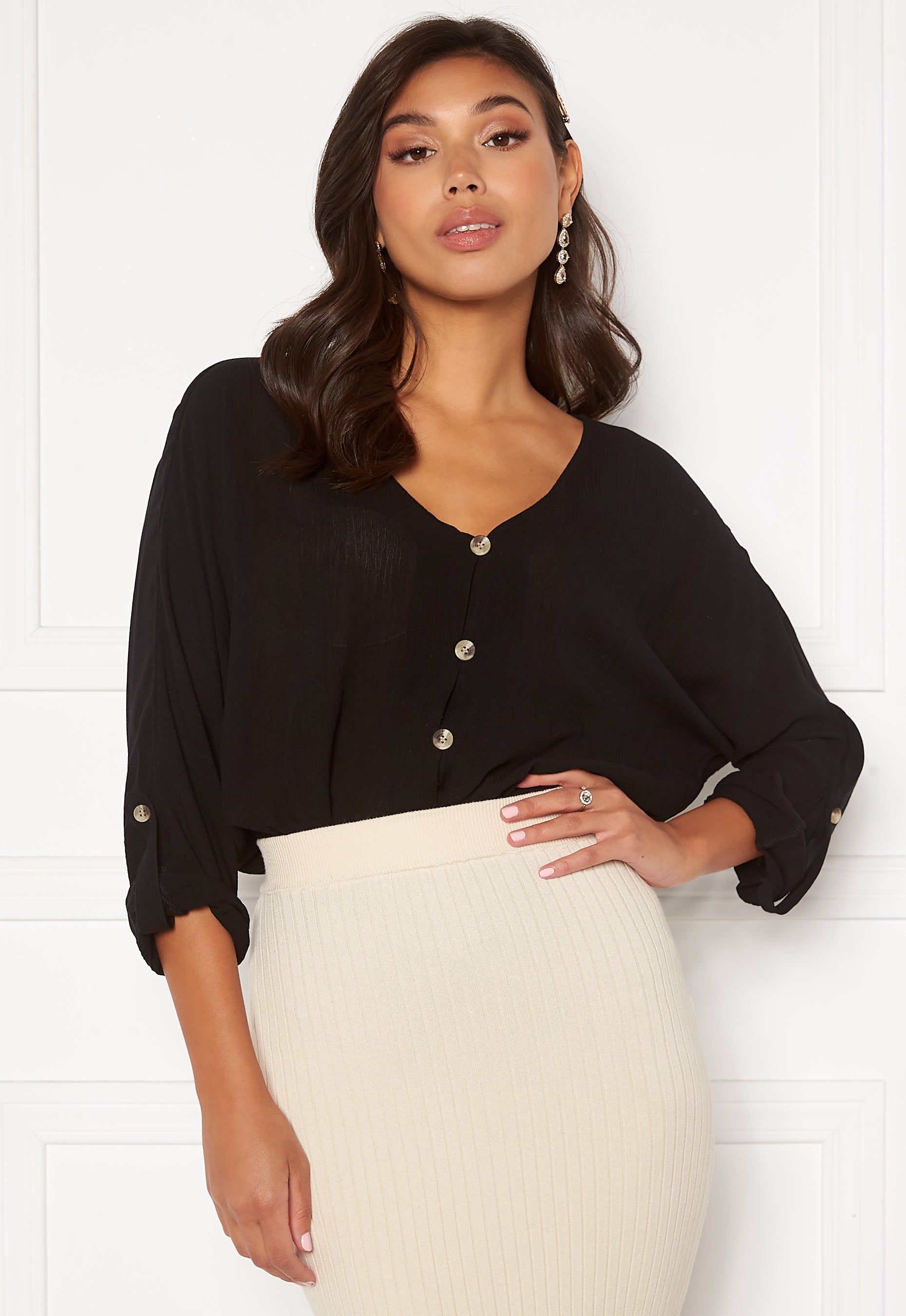 Pieces Sanne 3/4 Fold-Up Top